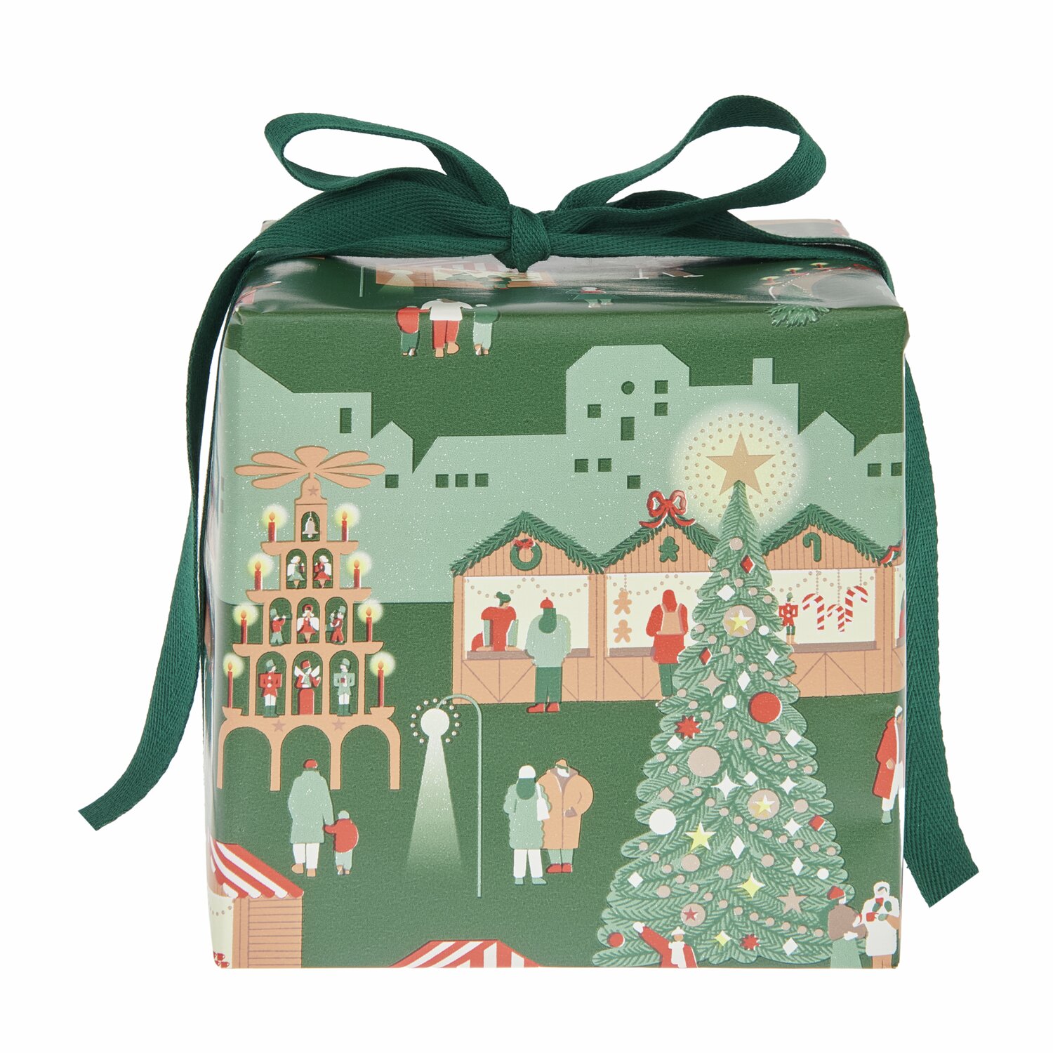 Paper Poetry Geschenkpapier Weihnachtsmarkt 200x70cm 80g/m² von Rico Design