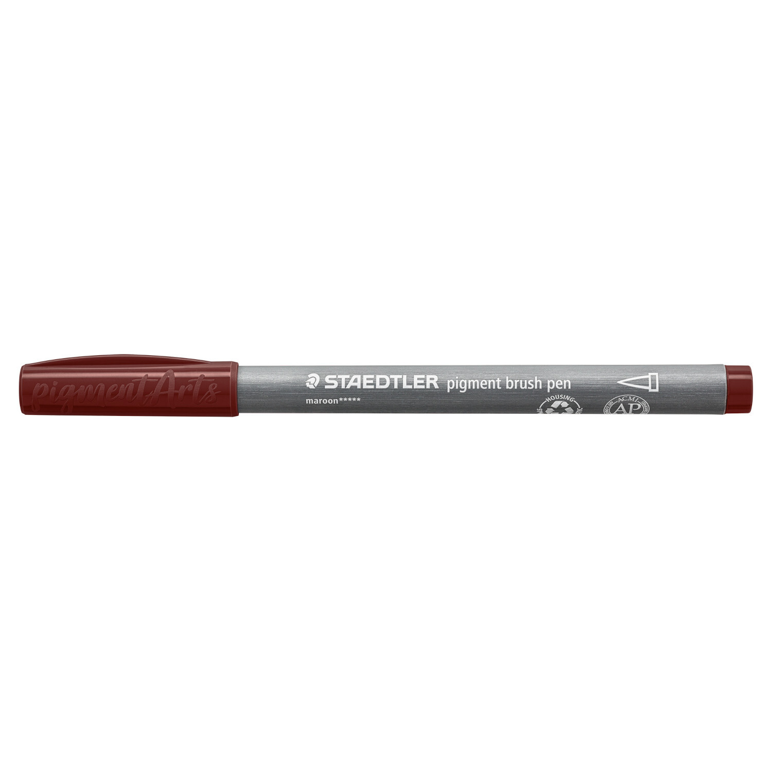 Staedtler Pigment Brush Pen Marone