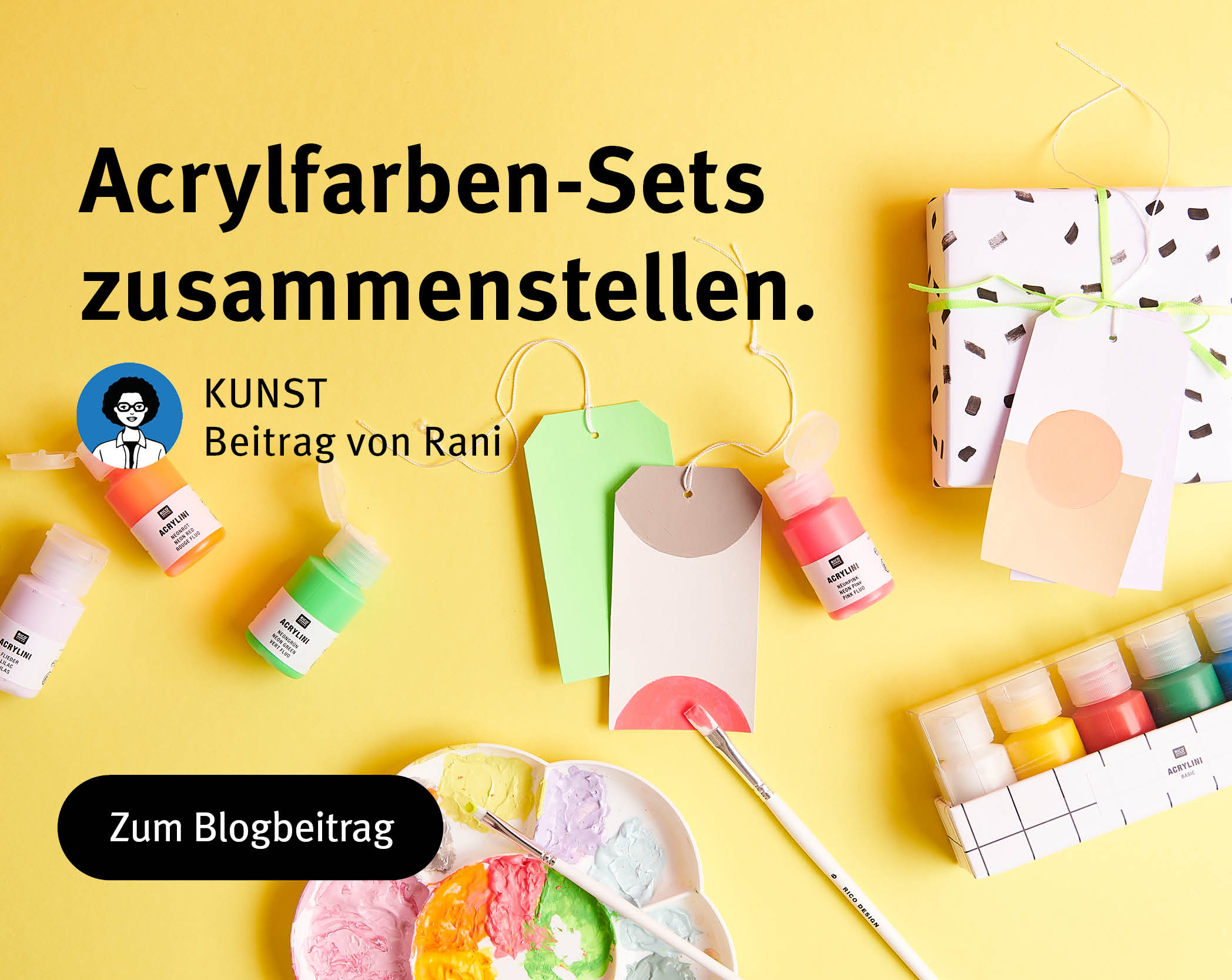 Blogbeitrag zu Acrylfarben