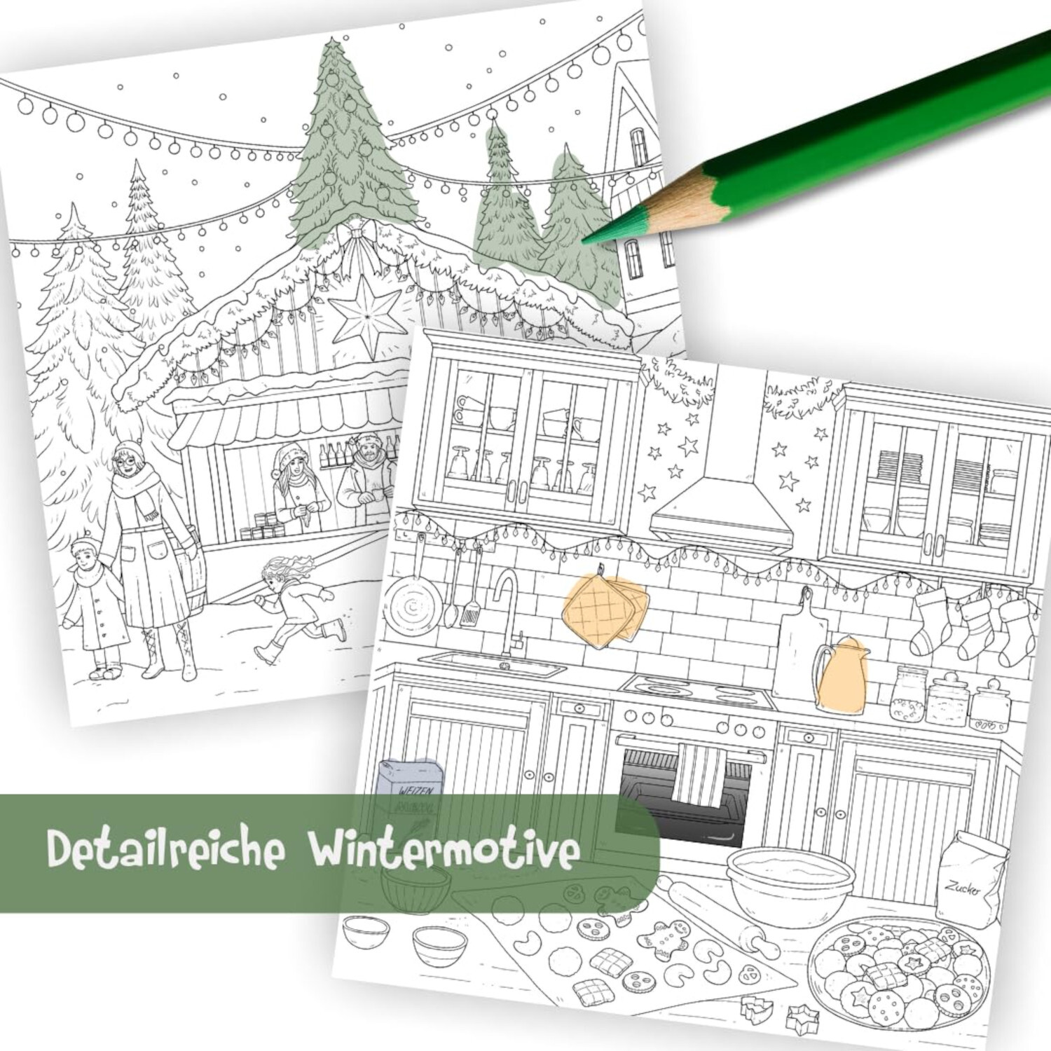Colorful World - Besinnliche Weihnachtszeit von frechverlag
