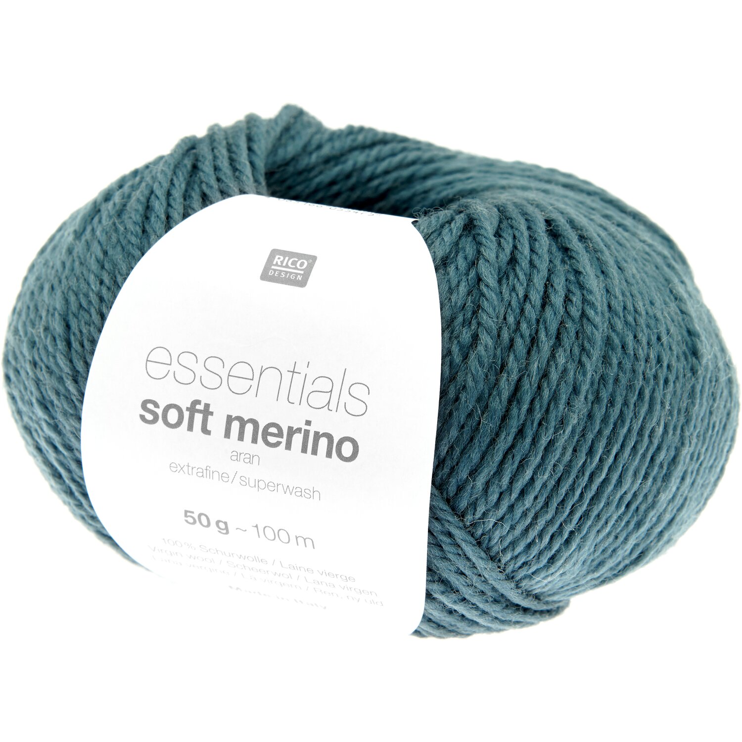 Rico Design Essentials Soft Merino aran Schiefer