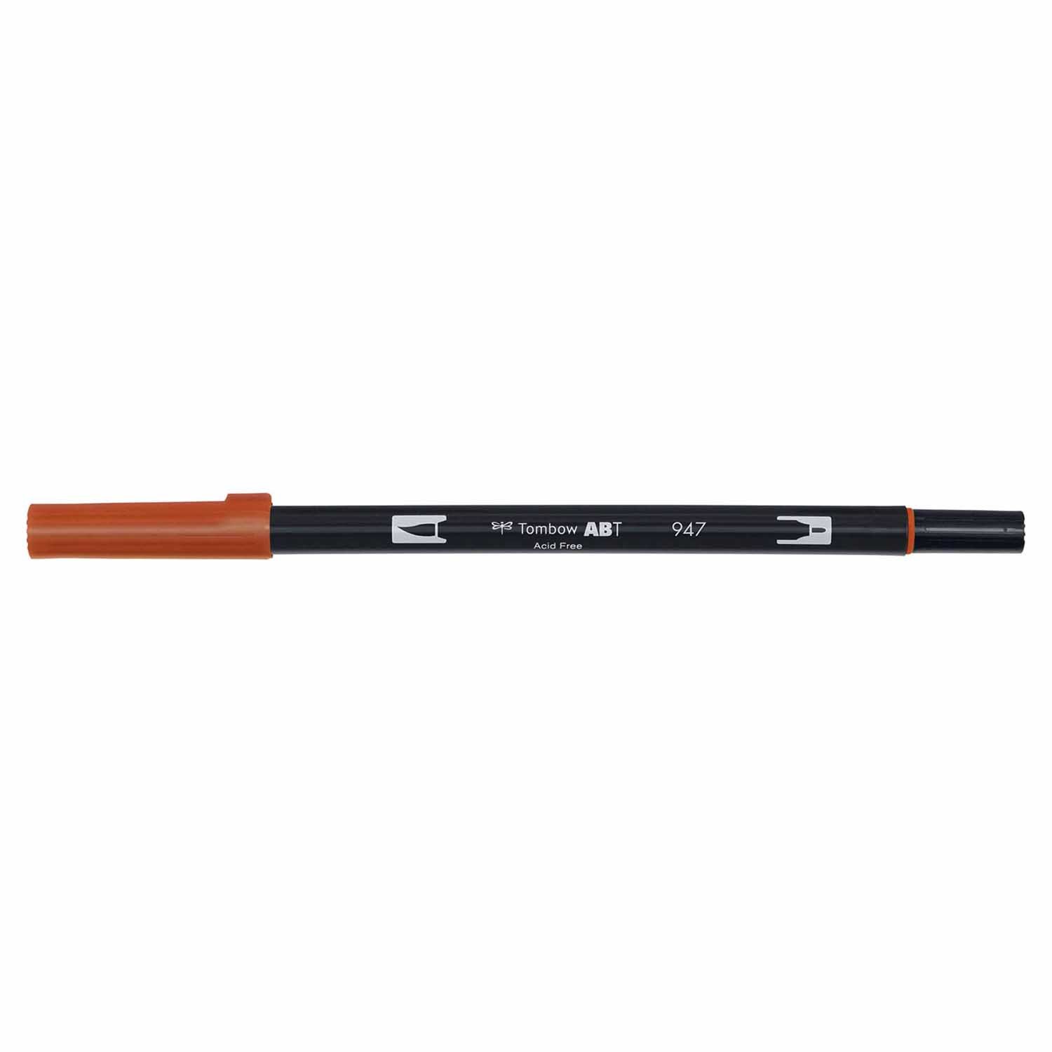 Tombow ABT Dual Brush Pen Burnt Sienna 947