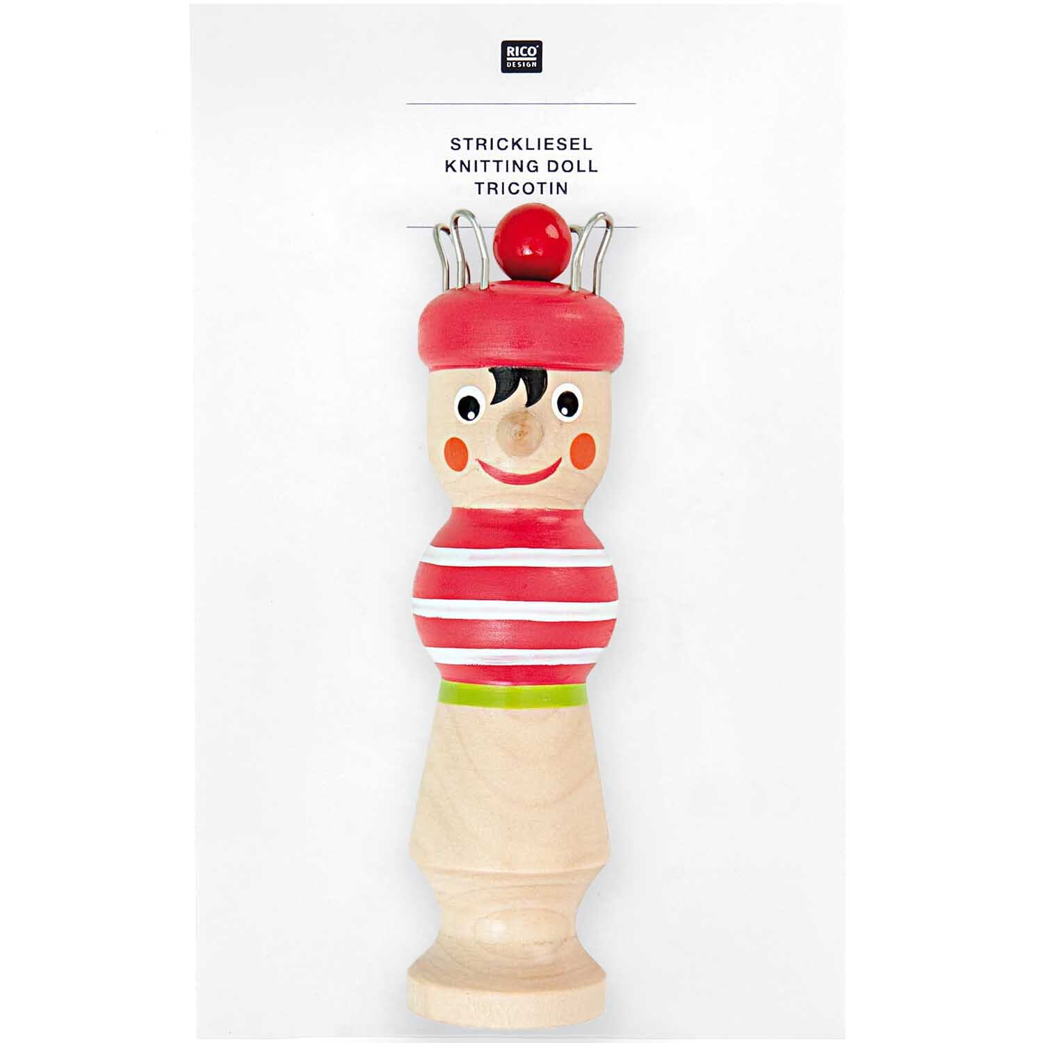 Strickliesel Karl Rot von Rico Design