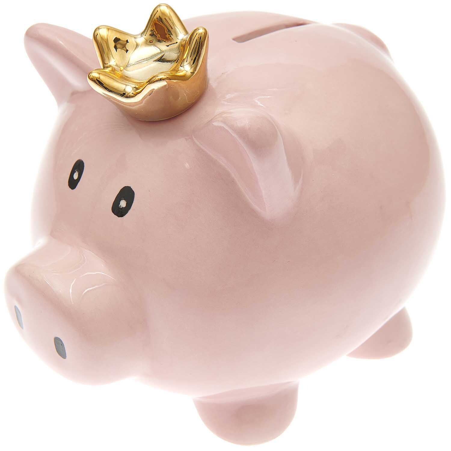 Sparschwein Prinzessin 15,5x13x13,5cm