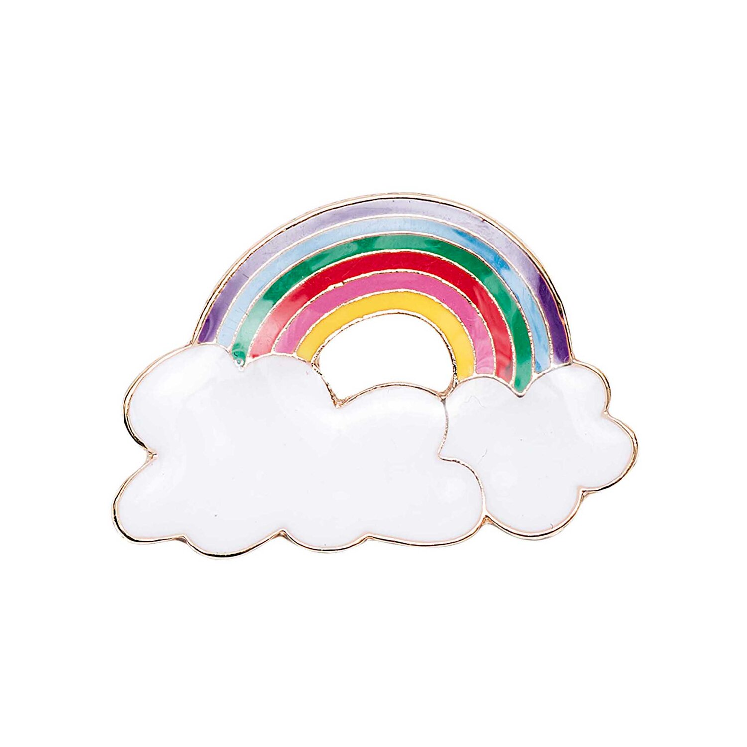 Pin Regenbogen 31x21mm von Rico Design