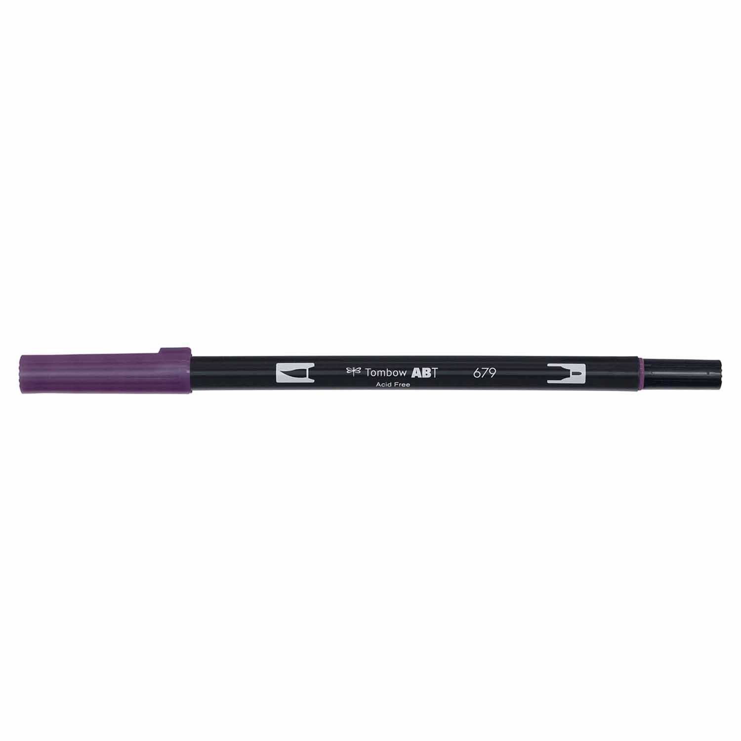 Tombow ABT Dual Brush Pen Dark Plum 679