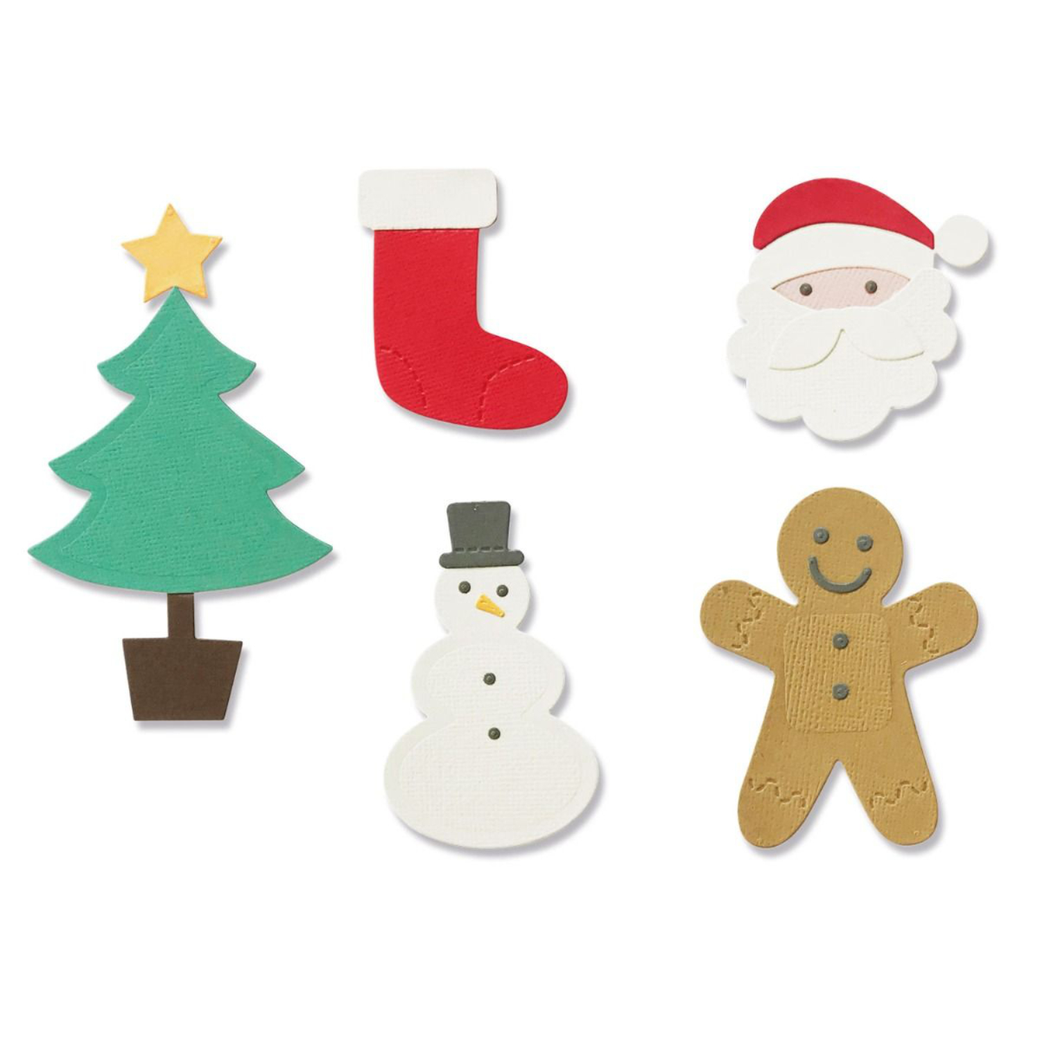 Thinlits Die Set 13 Basic Xmas Shapes by D. Potter