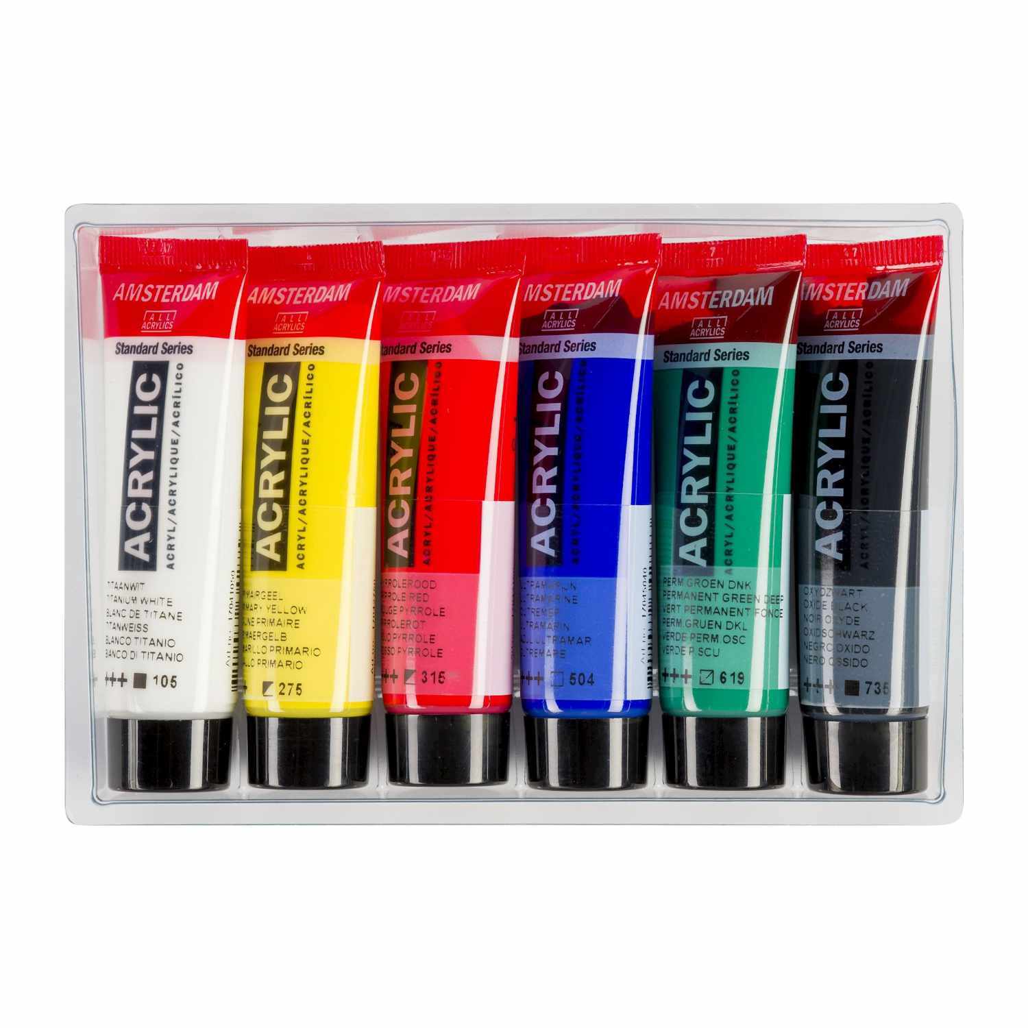 Acrylfarbe Set 6x20ml Acrylfarbe Set 6x20ml
