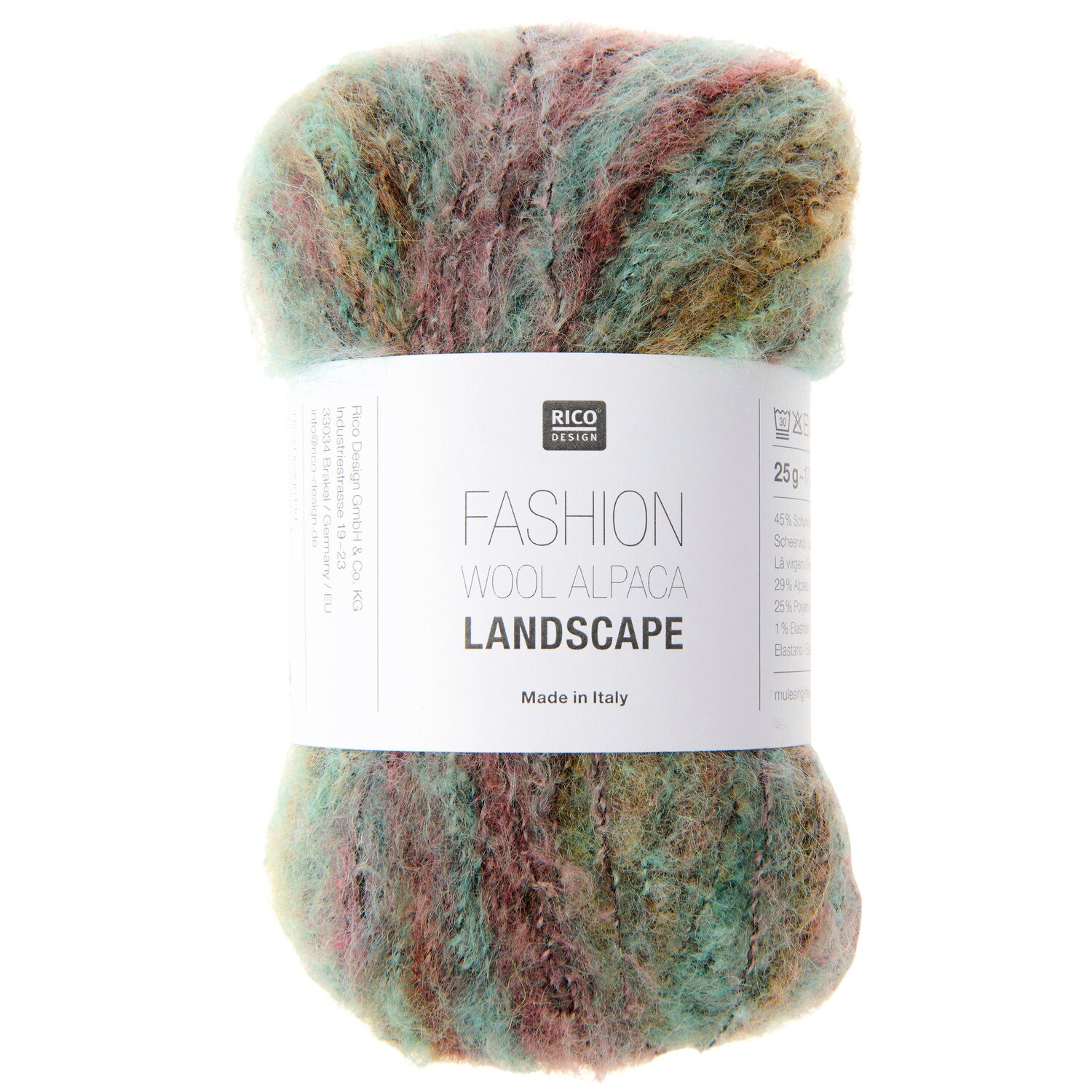 Fashion Wool Alpaca Landscape 25g 170m Farbe Morning Sky von Rico Design