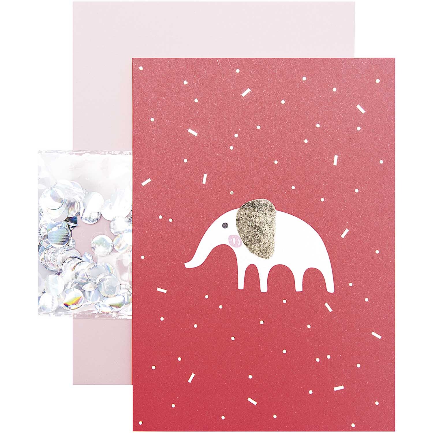 Paper Poetry Grußkartenset Hello Baby Elefant Paper Poetry Grußkartenset Hello Baby Elefant