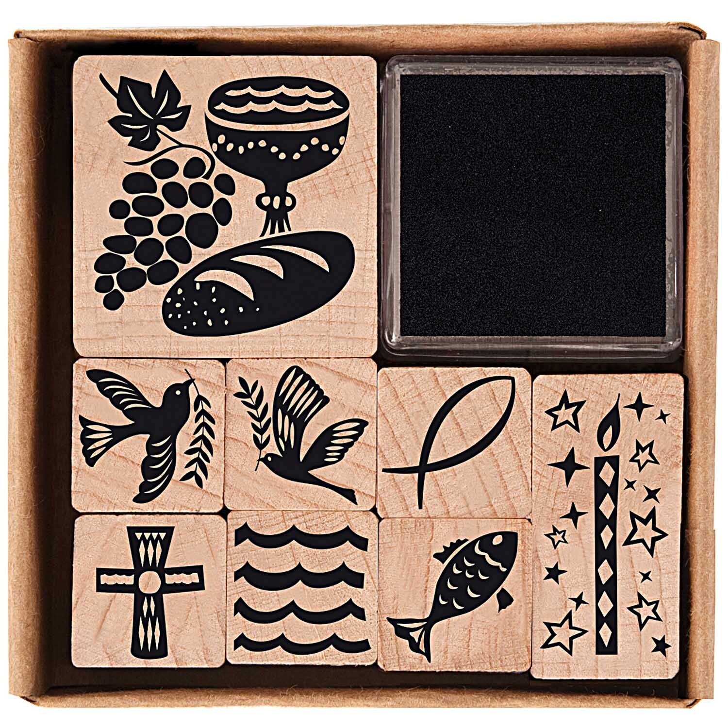 Paper Poetry Stempelset christliche Symbole