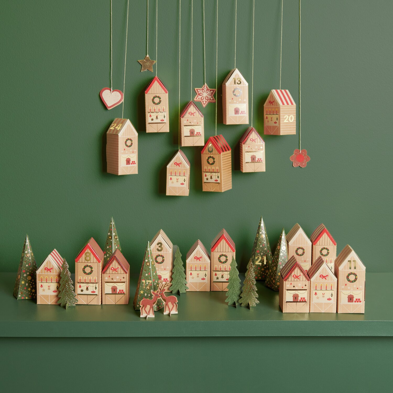 Adventskalender Bastelset von Rico Design