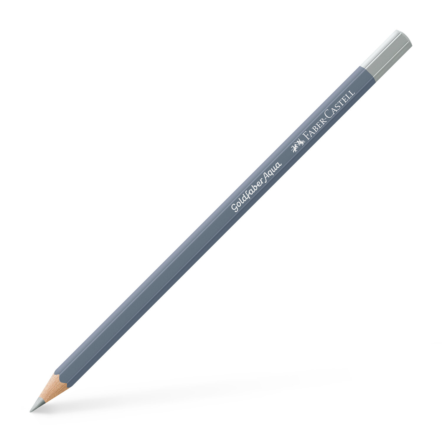 Faber Castell Goldfarber Aqua Aquarellstift Silber