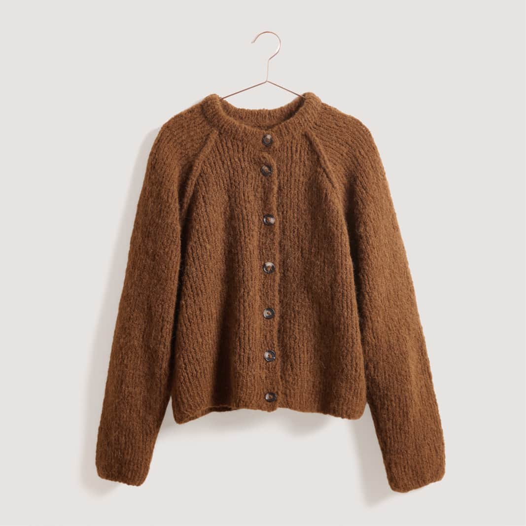 Gestrickte Jacke: Modell 34 aus dem Heft Lovewool No. 23
