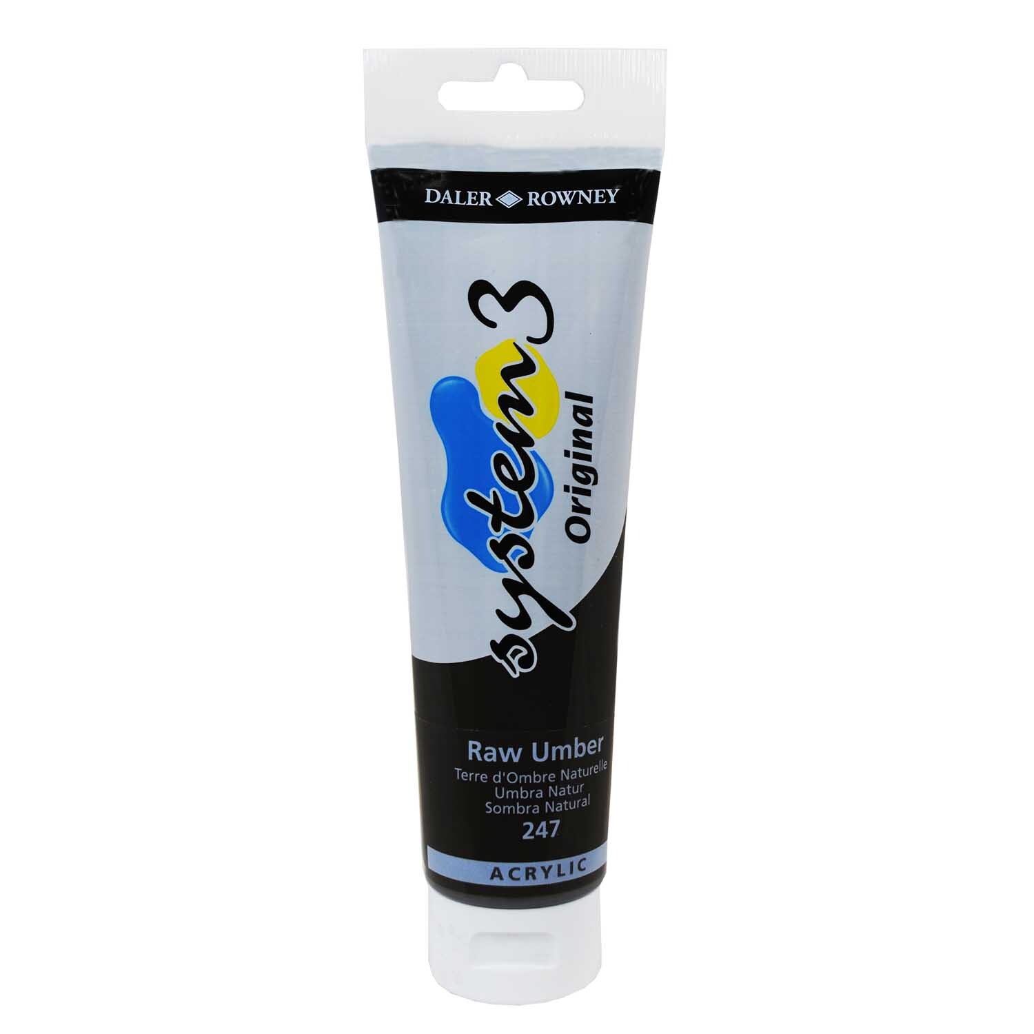 Daler-Rowney System 3 150ml Raw Umber 2089096