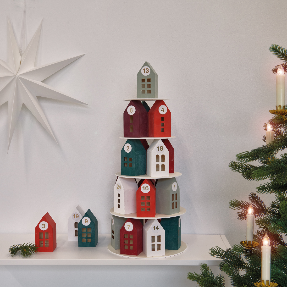 Weihnachten  Adventskalender Anleitungen