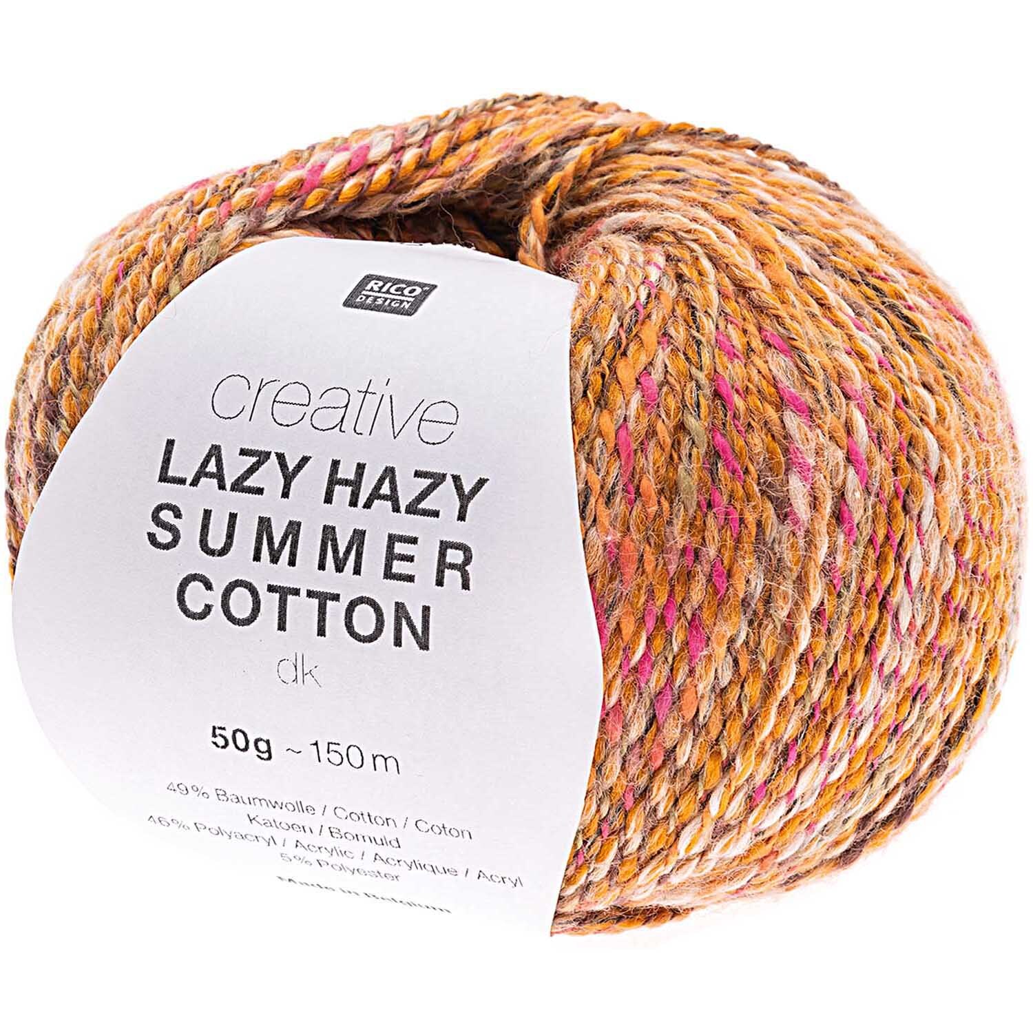 Rico Design Creative Lazy Hazy Summer Cotton dk Senf