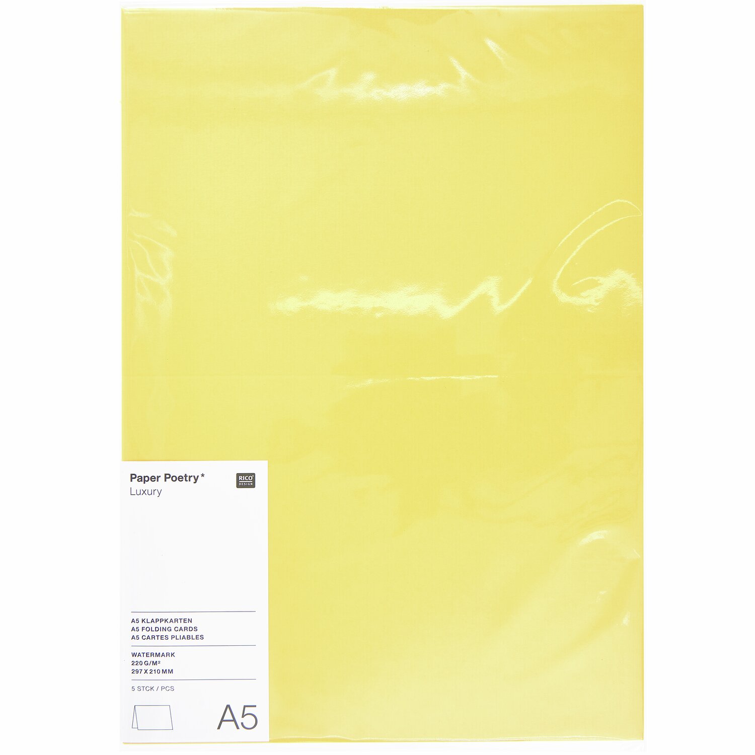 Paper Poerty Luxury Karten A5 Paper Poerty Luxury Karten A5