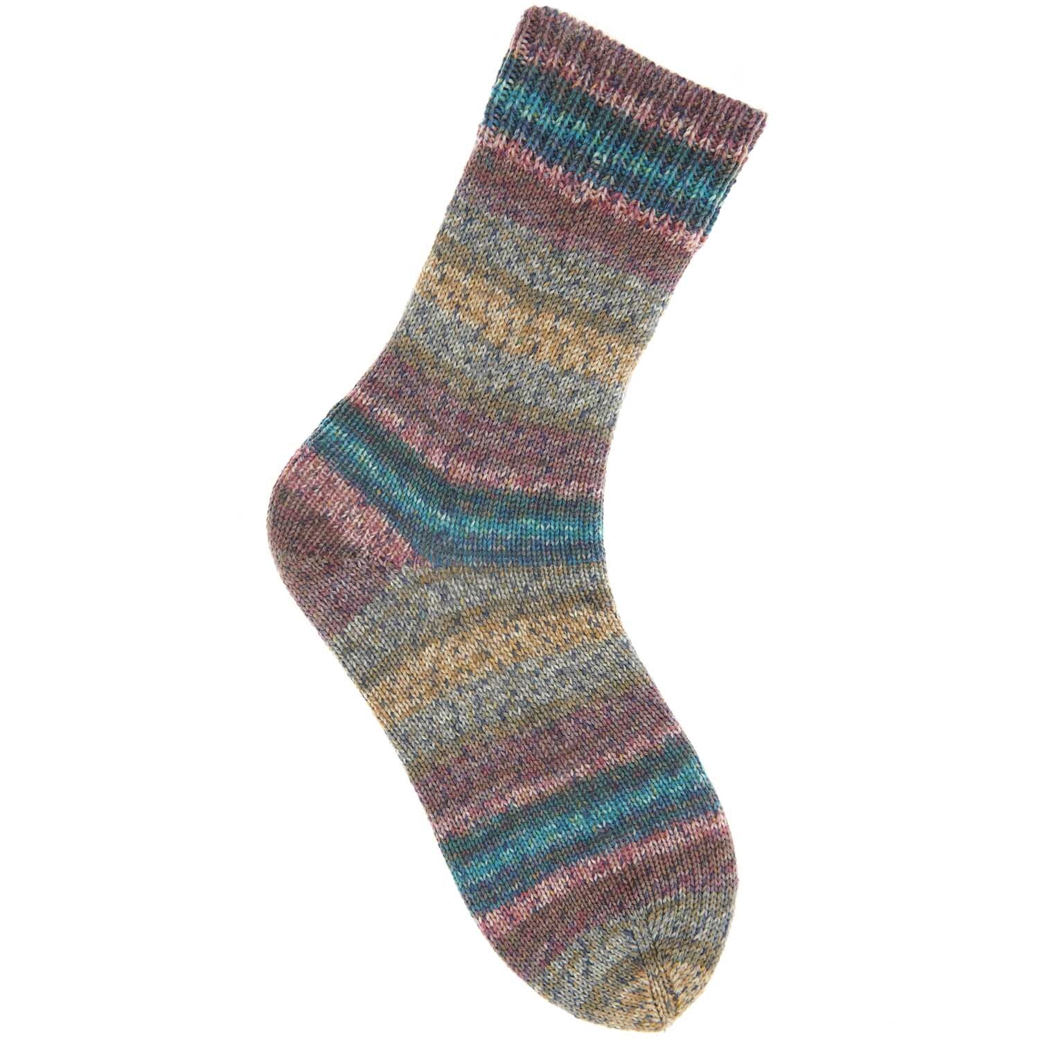 Socks Sprinkly Striply 4-fädig Socks Sprinkly Striply 4-fädig