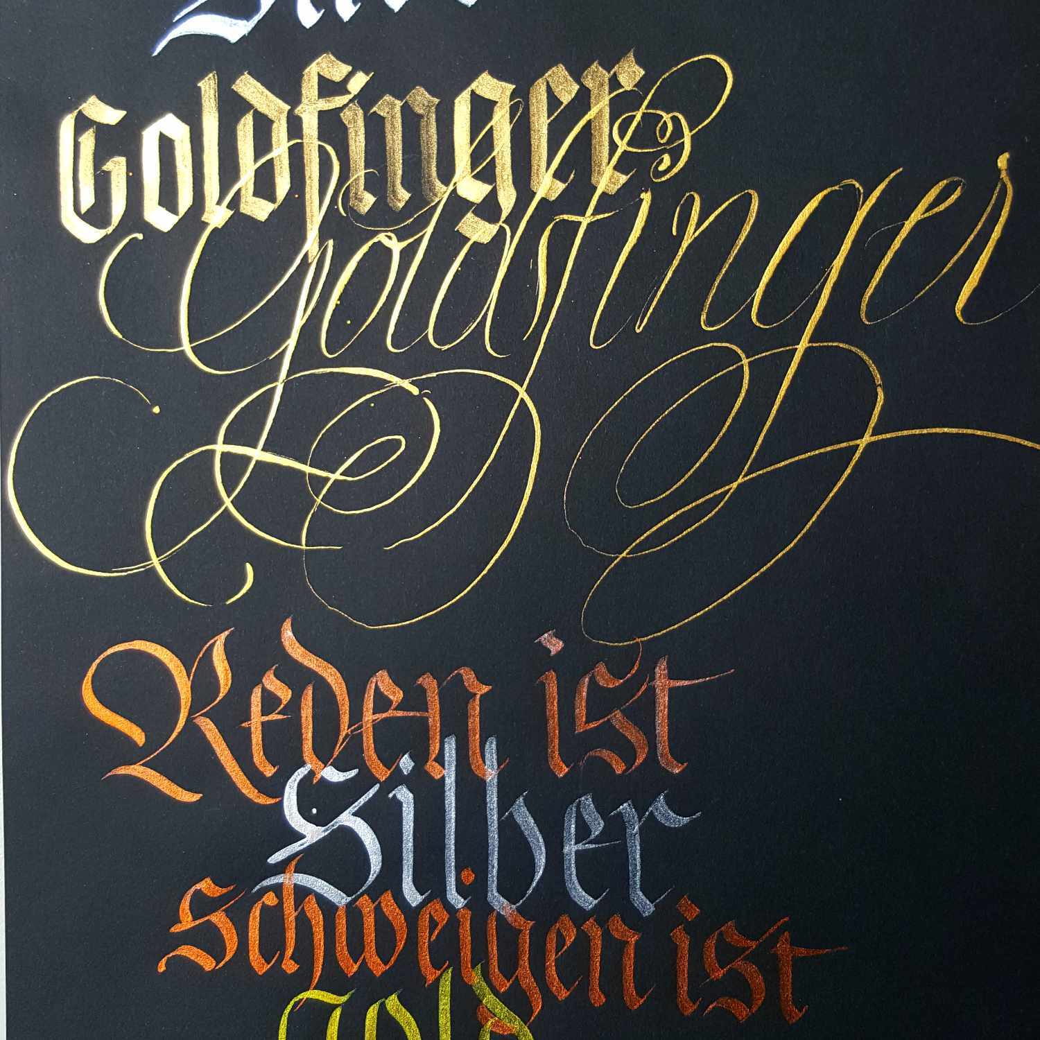 Perlglanzfarben Metals im Metallkasten 6 Farben
