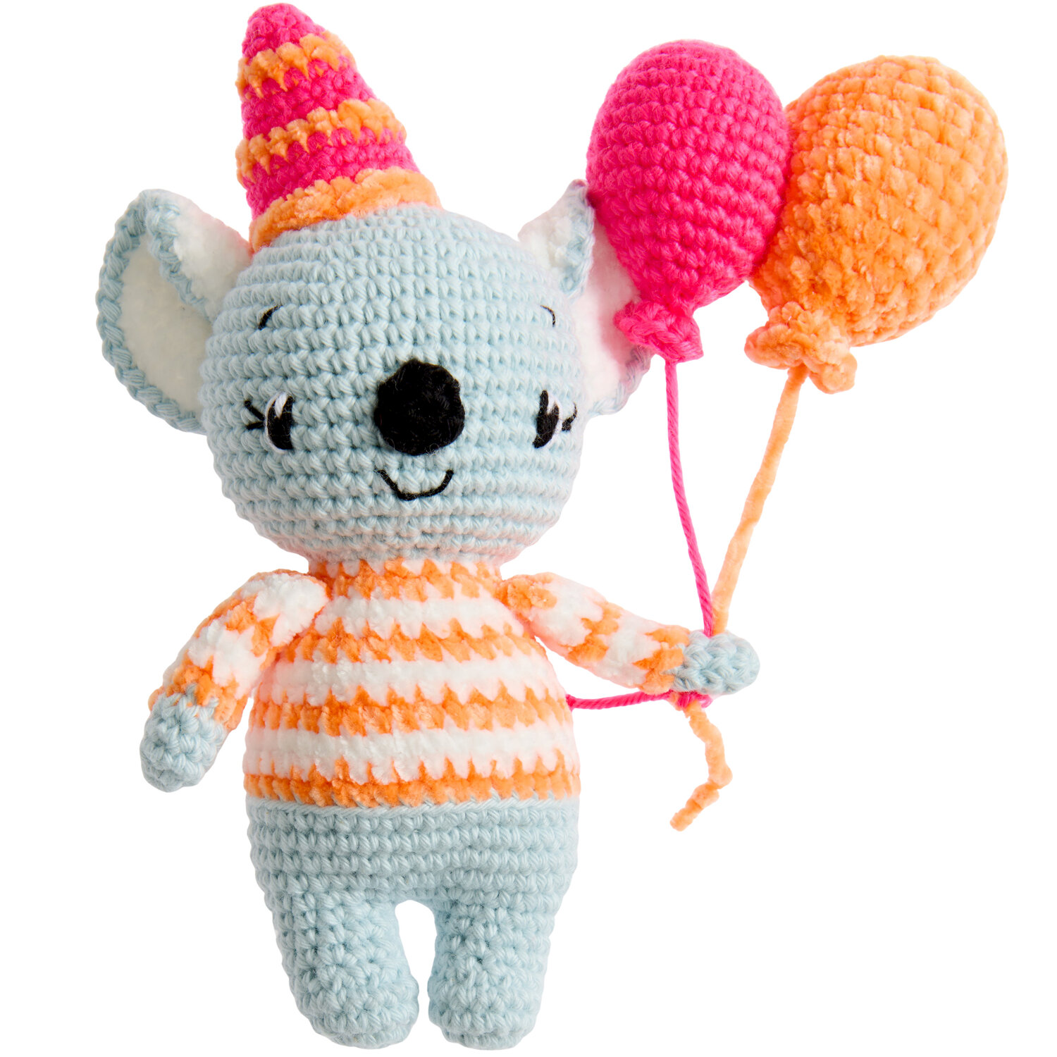 Häkelanleitung Ricorumi CAL Katy the Colourful Birthday Koala von Rico Design
