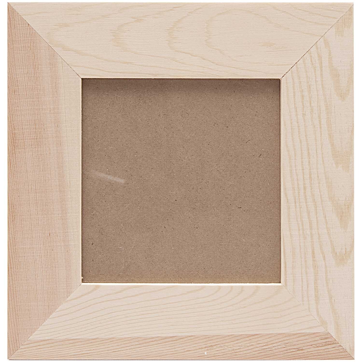 Holz Bilderrahmen 21x21x1cm