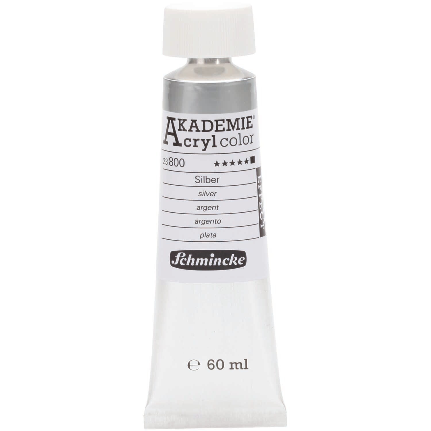 Schmincke Akademie Acrylcolor 60ml Silber
