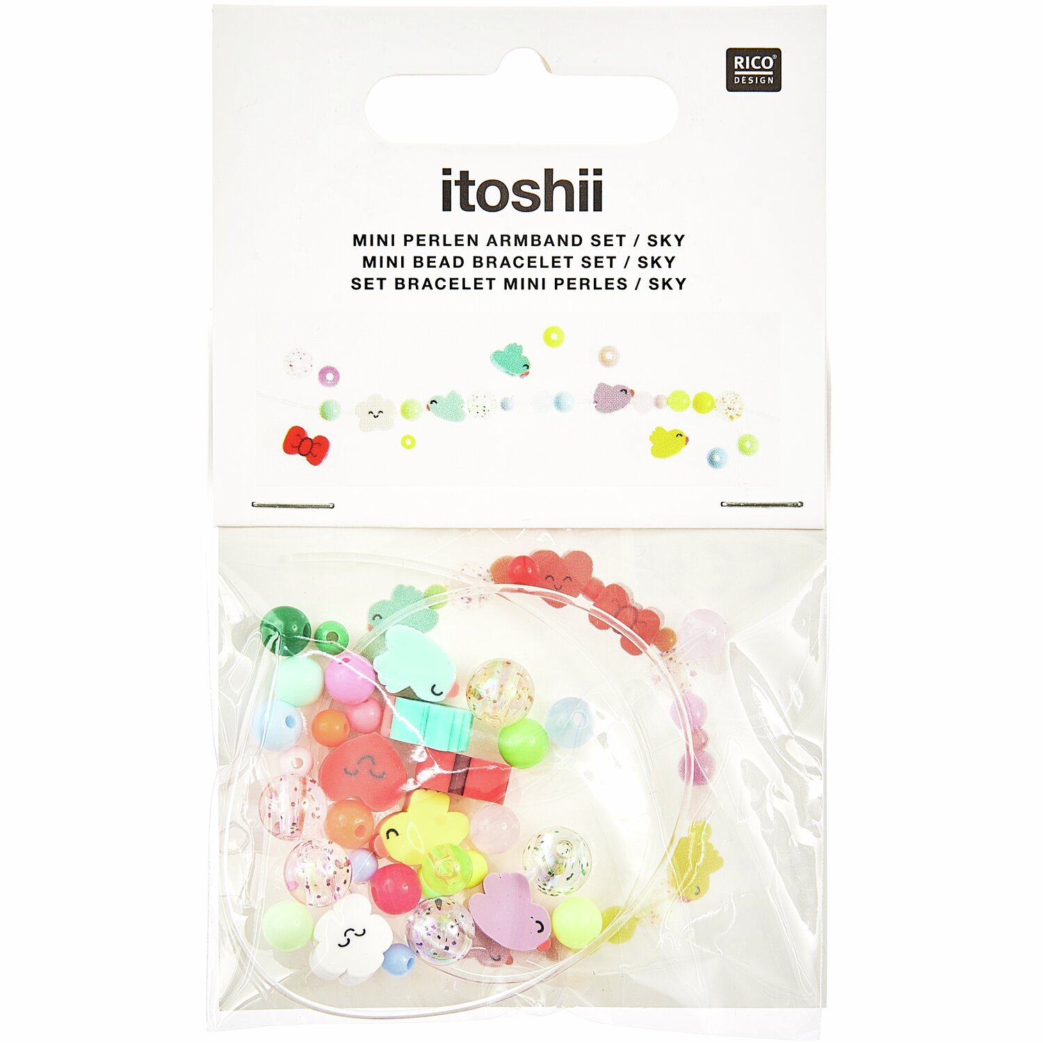 Mini Perlen Armband Set Chingu Sky von Rico Design