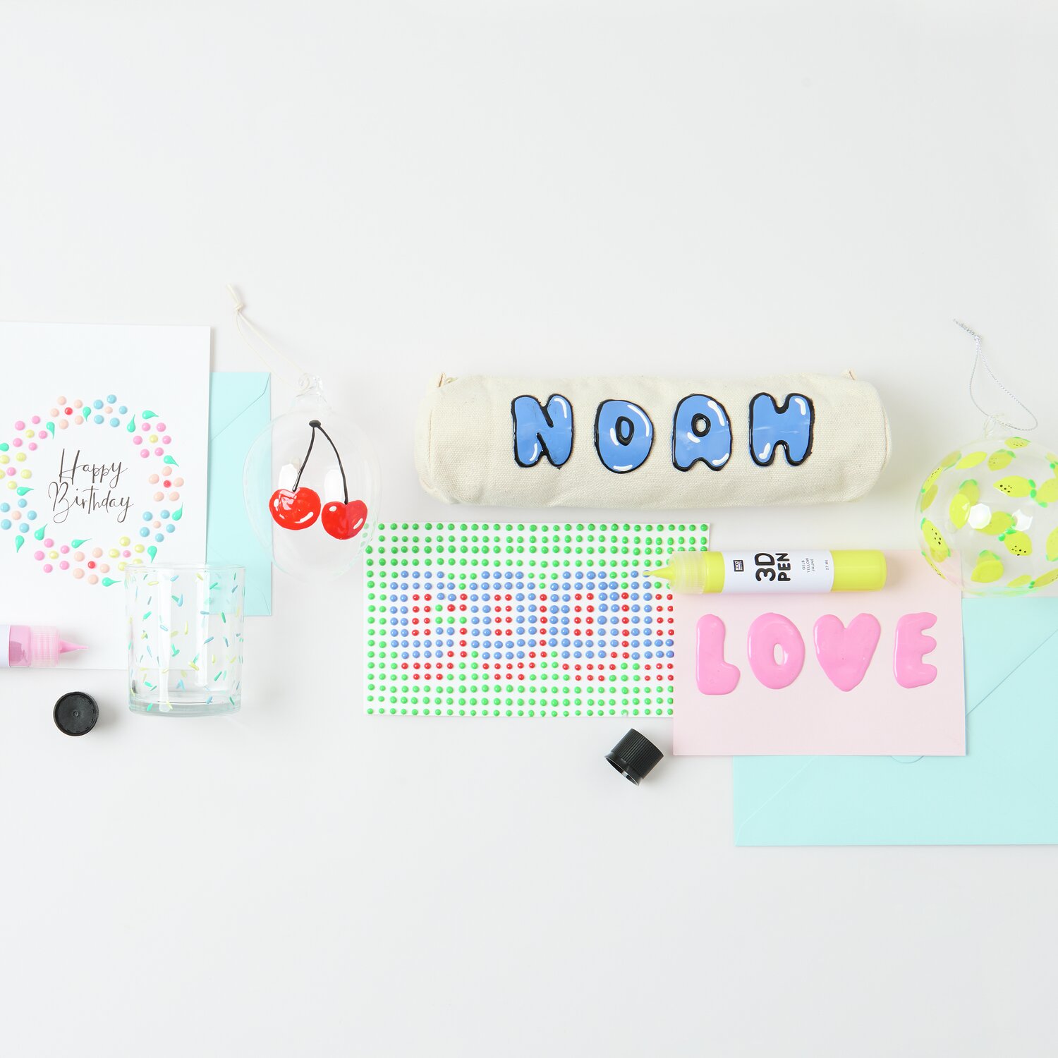 3D Pen Farbe 27ml Farbe Puder von Rico Design