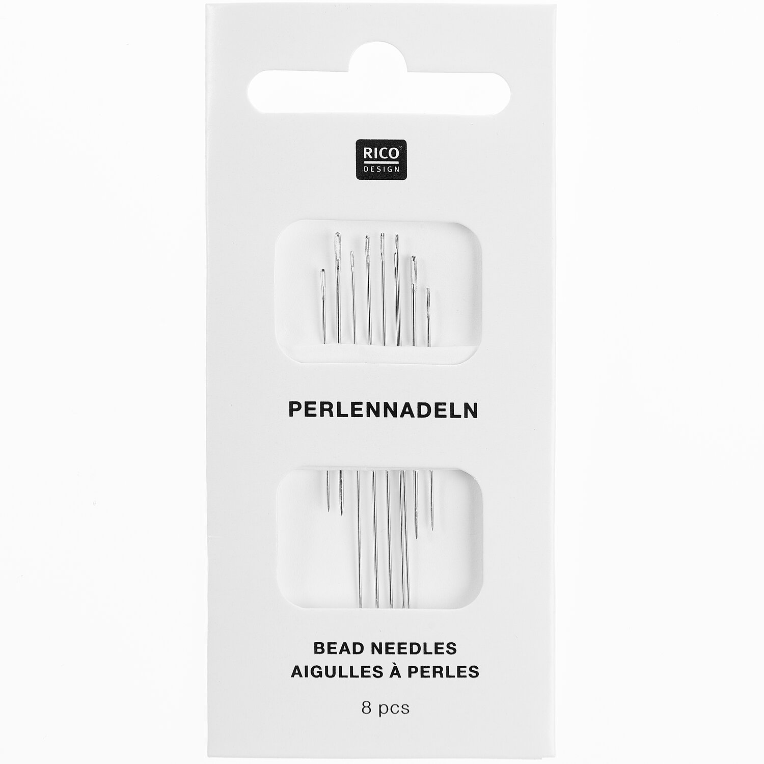 Perlenadeln 4 Größen 8 Stück von Rico Design