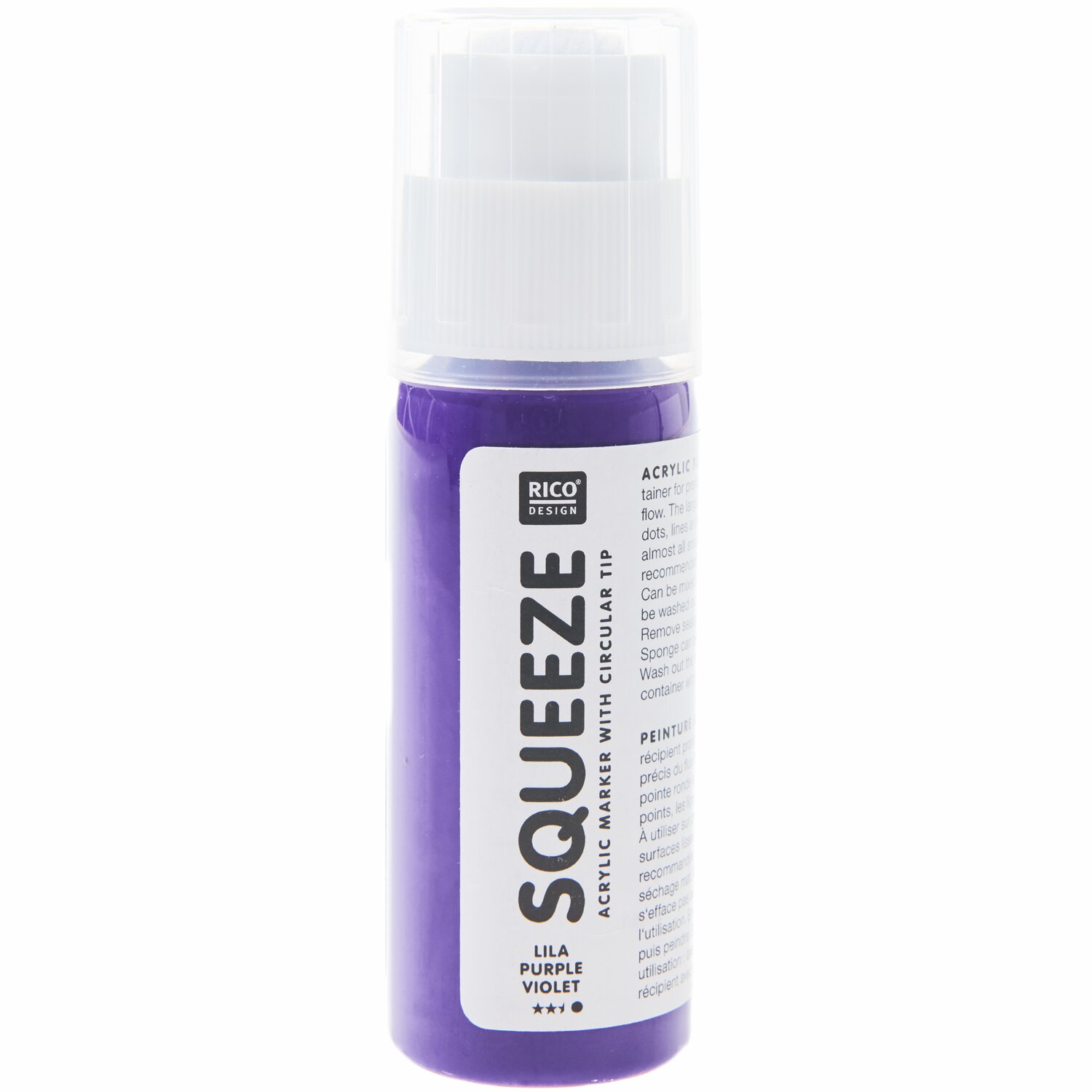 Rico Design Squeeze Acrylic Marker 60ml Lila