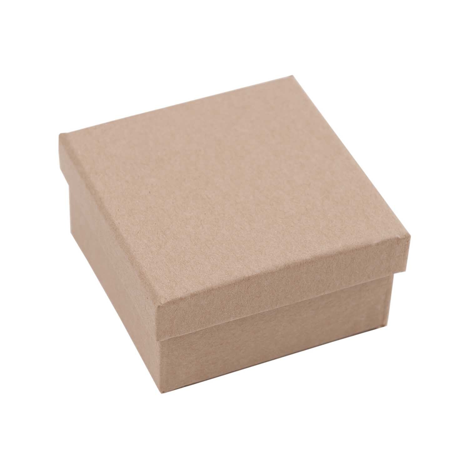 Rico Design Quadratbox natur 9x9x4,5 cm