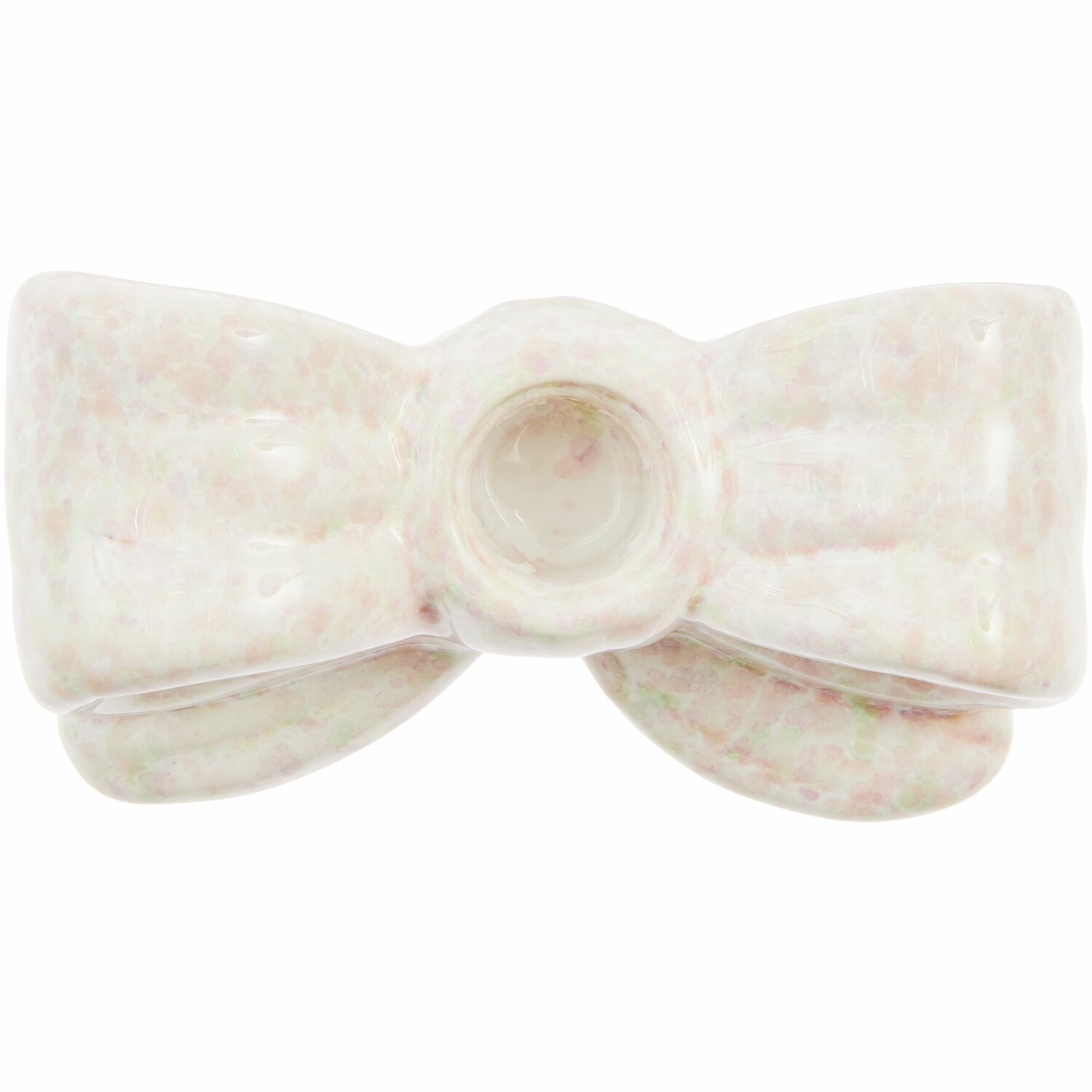 Kerzenhalter Schleife Konfetti 5x12,5x6,5cm von Rico Design