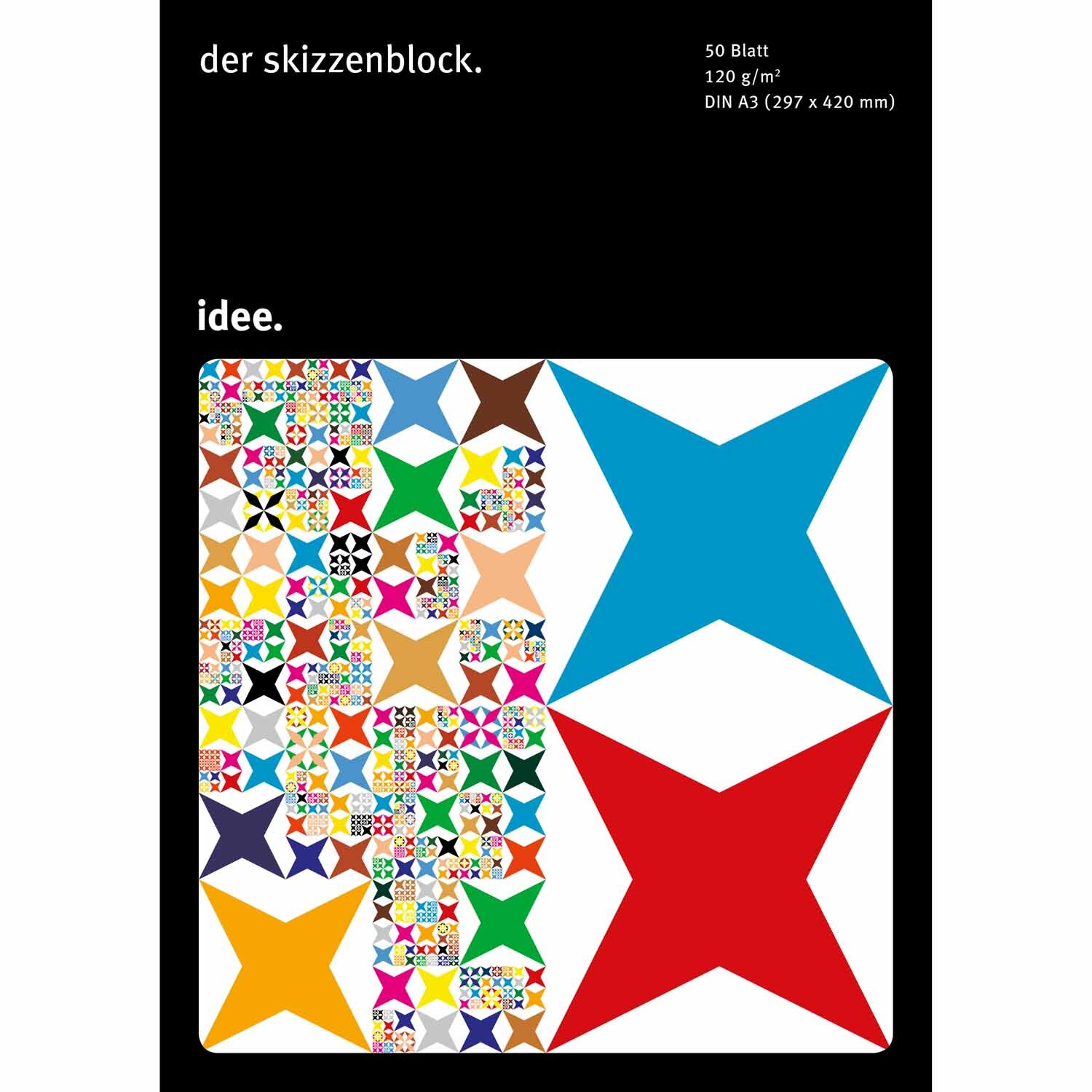 Skizzenblock 120g/m² 50 Blatt