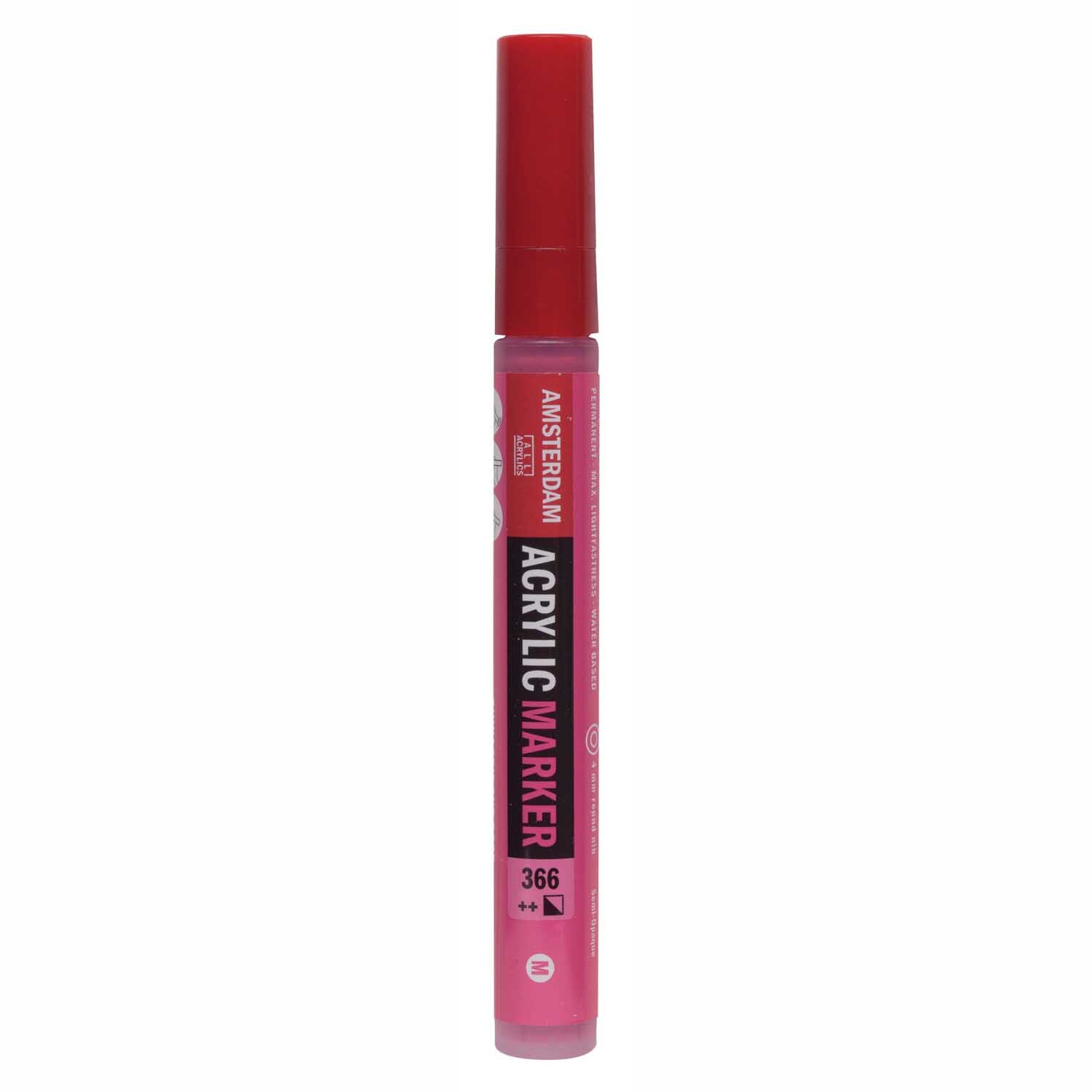 AMSTERDAM Acrylic Marker 3-4mm Chinacridonrosa