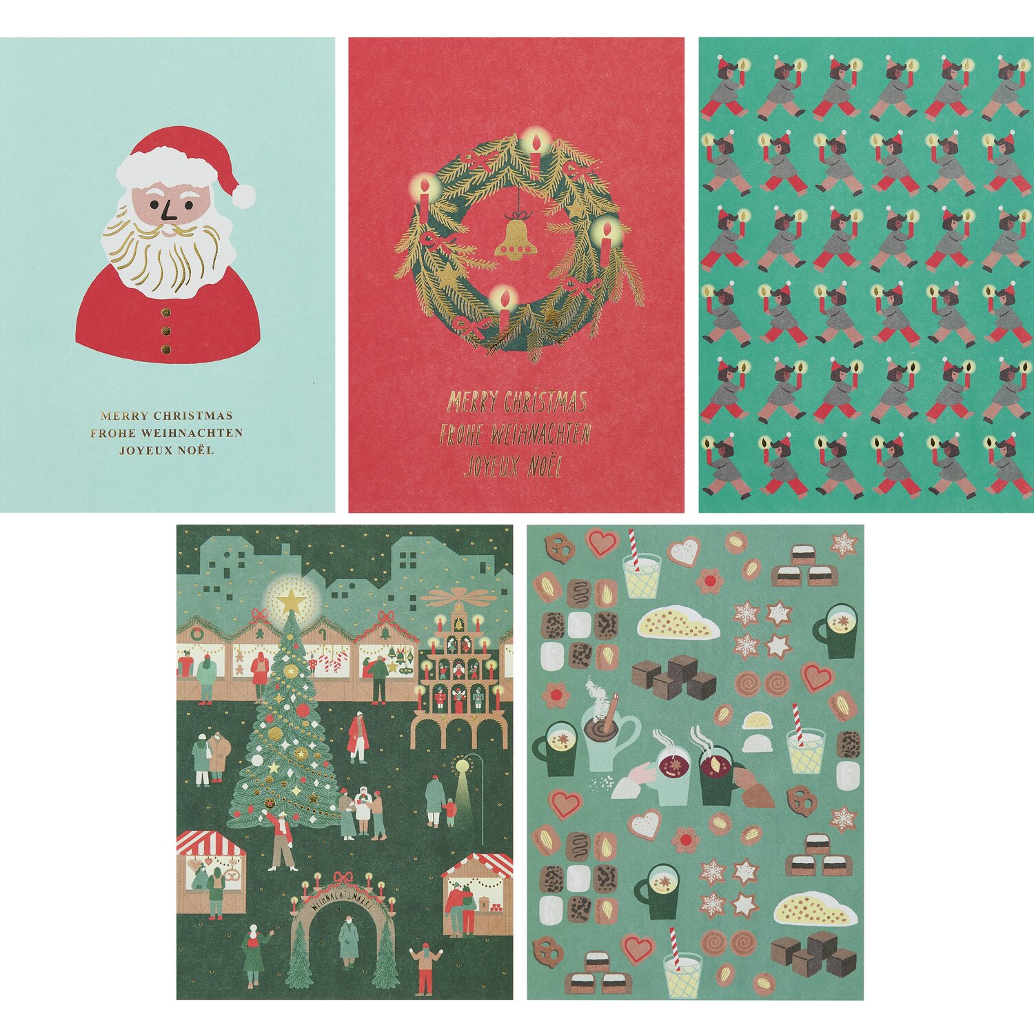 Paper Poetry Postkartenblock Weihnachtsmarkt 10 Stück 12,5x17,6cm von Rico Design Paper Poetry Postkartenblock Weihnachtsmarkt 10 Stück 12,5x17,6cm von Rico Design