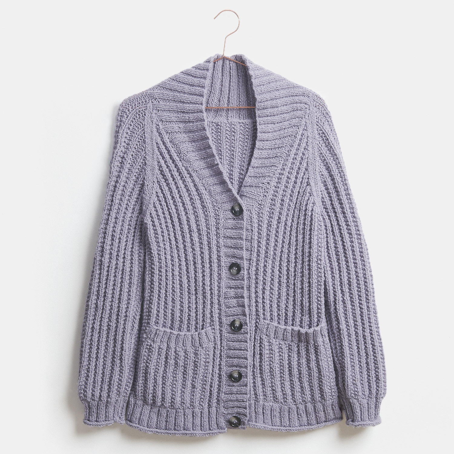 Strickanleitung Damenjacke aus Creative Soft Wool aran von Rico Design
