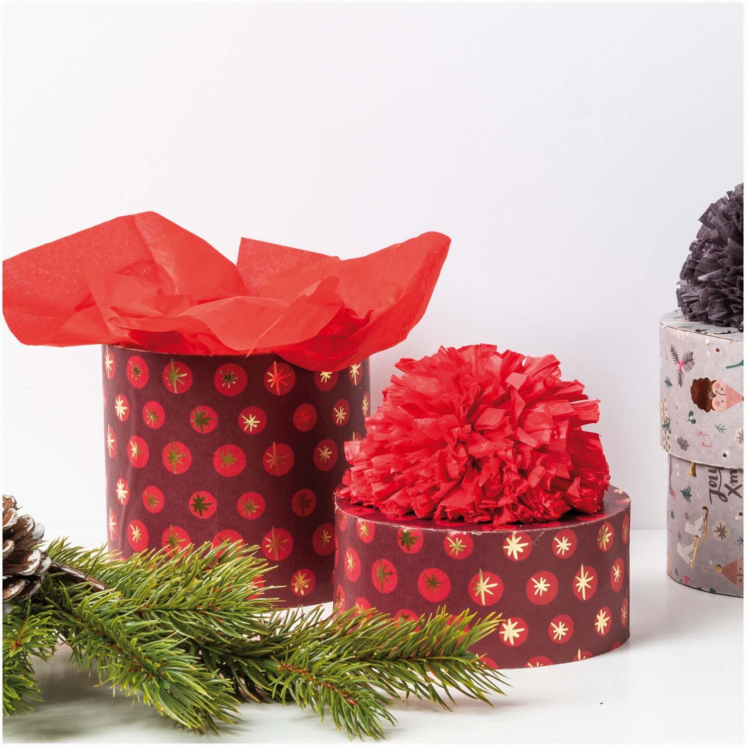 Paper Patch Papier Sterne Jolly Christmas 30x42cm