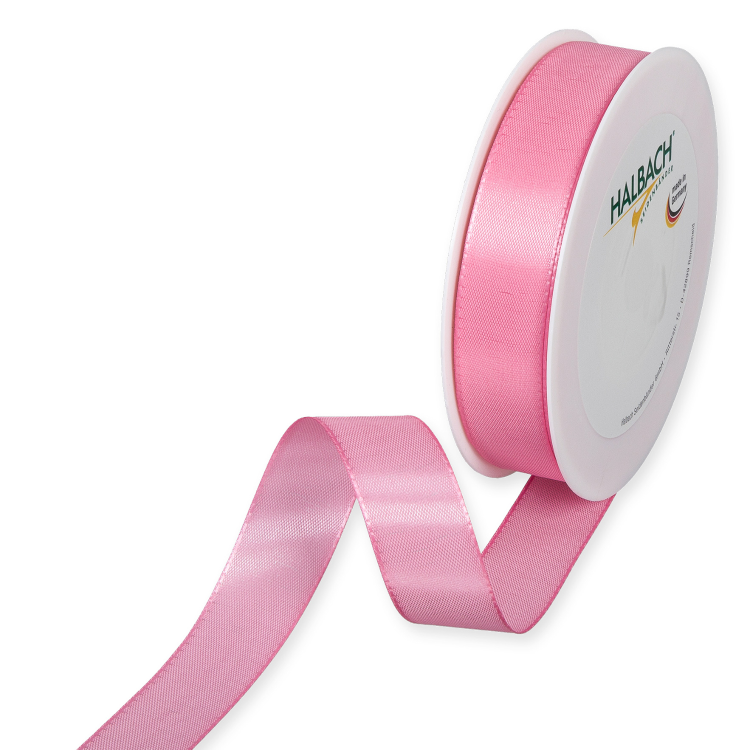 Halbach Taftband 25mm 5m Rosa 1