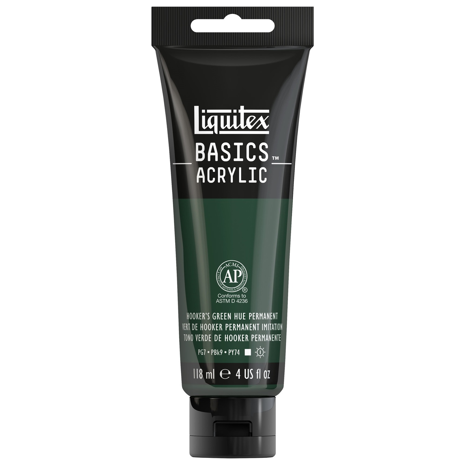 Liquitex Basics Acrylfarbe 118ml Hookers Grün Permanent