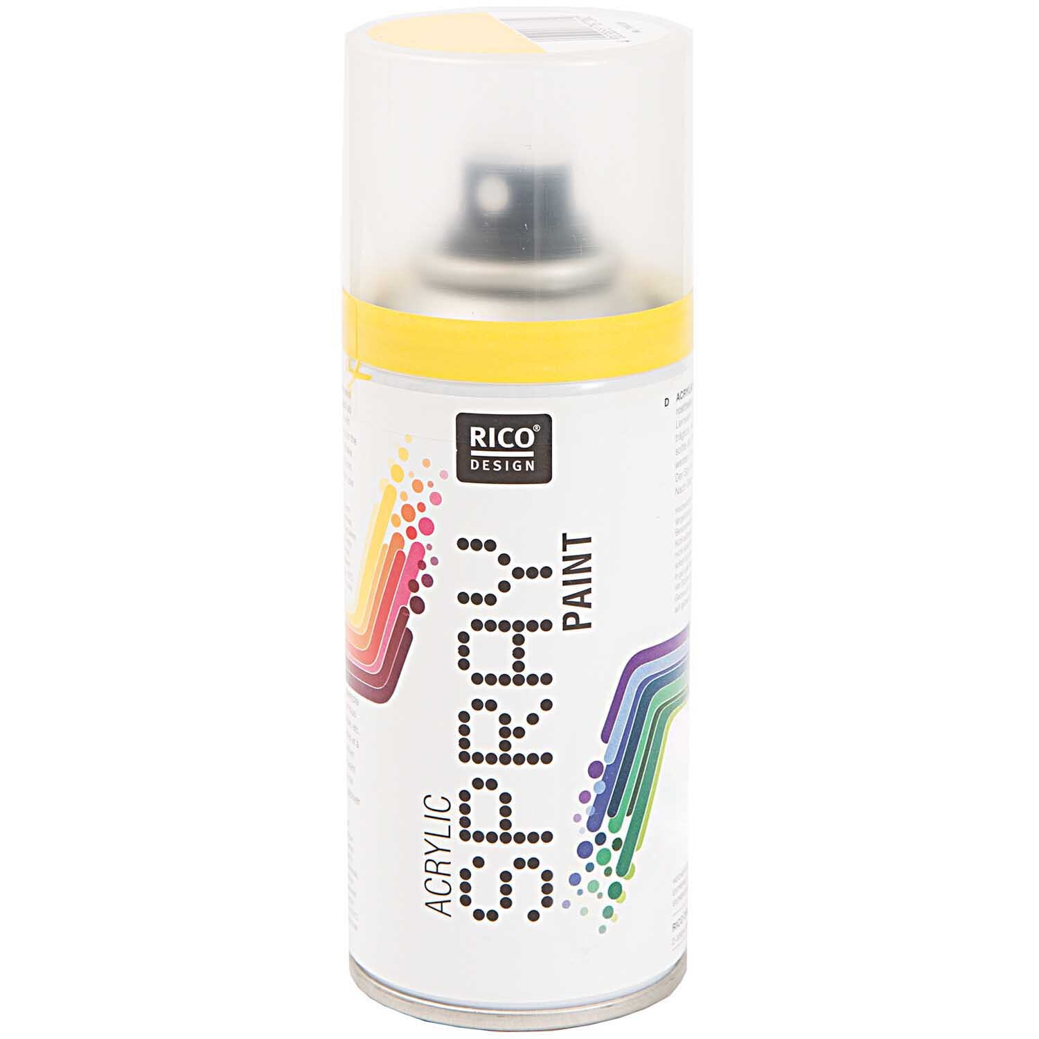 Spray Paint 150ml Farbe Gelb von Rico Design