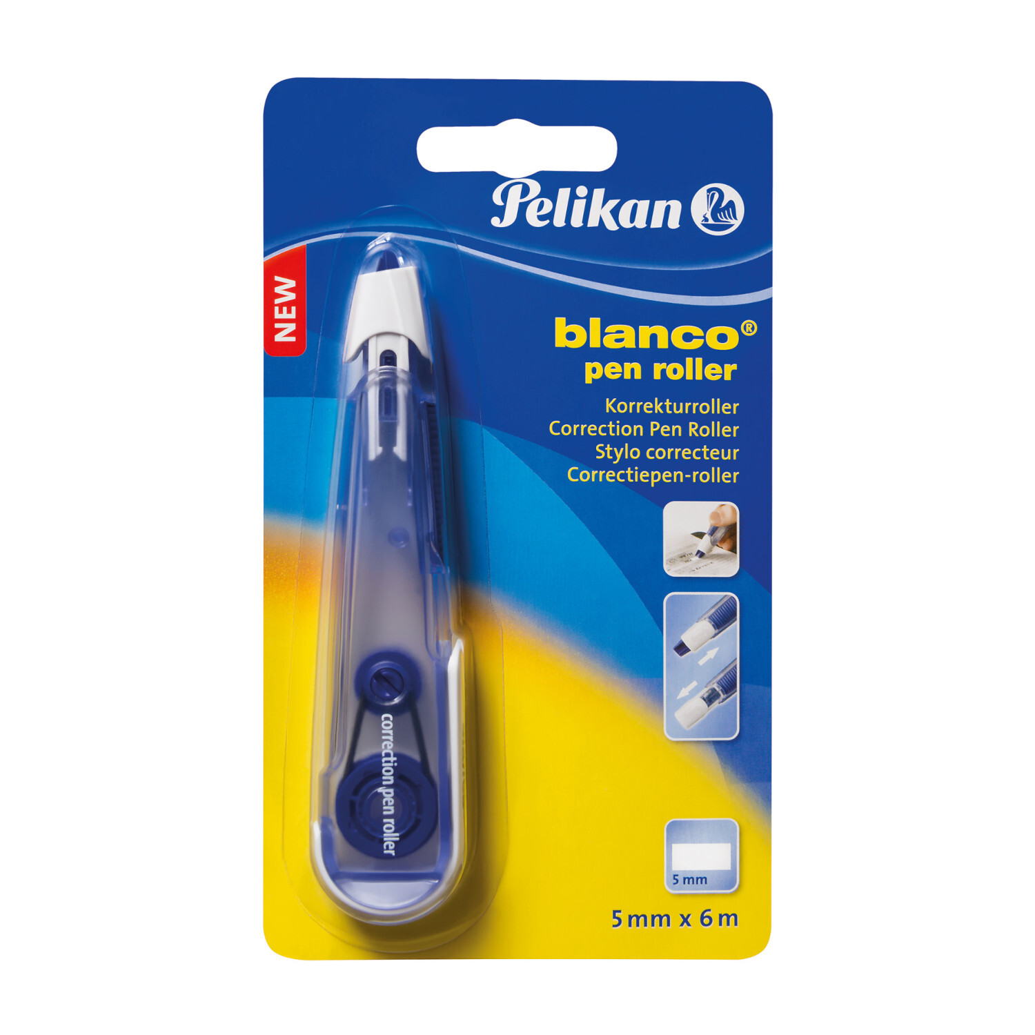  Korrekturroller blanco Pen