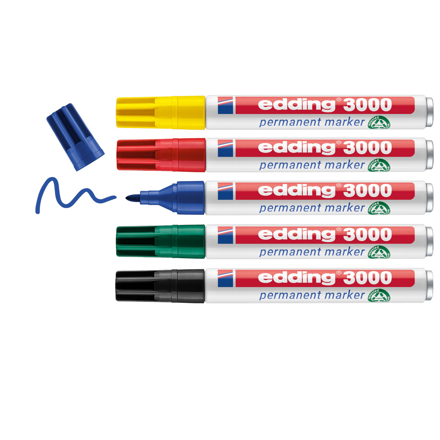 Edding 3000 Permanent Marker Set