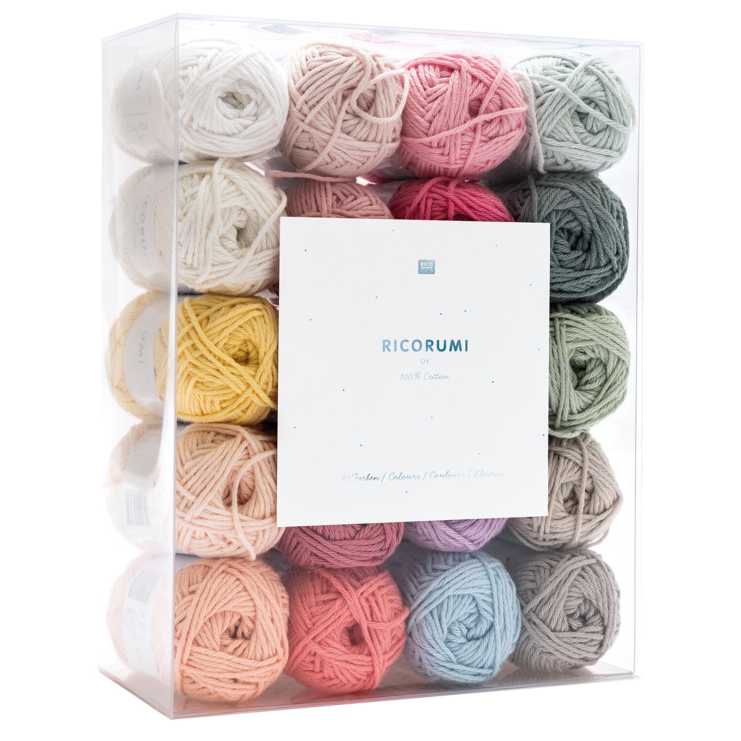 Creative Ricorumi dk Set pastell 20x25g von Rico Design