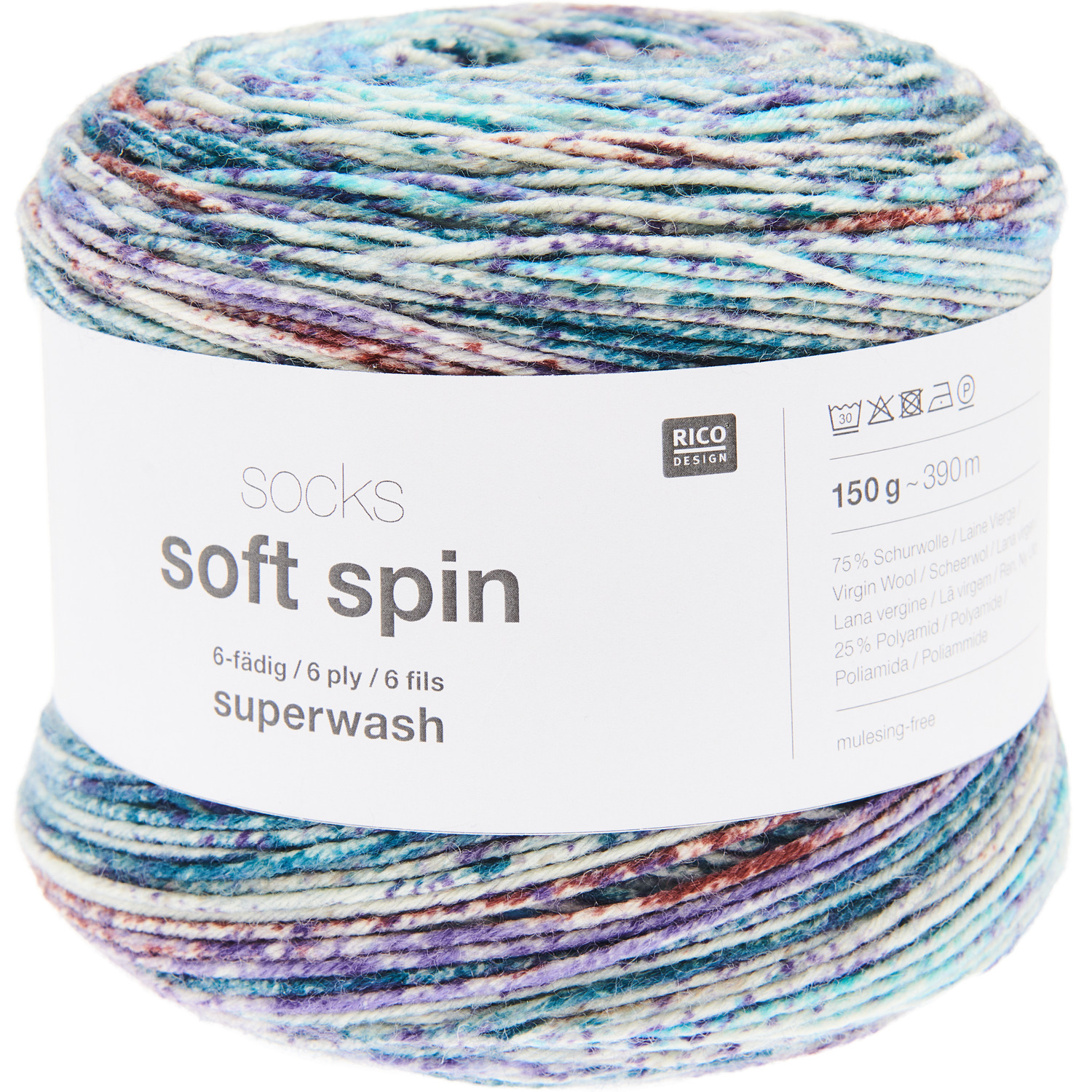 Socks Soft Spin 6-fädig Socks Soft Spin 6-fädig
