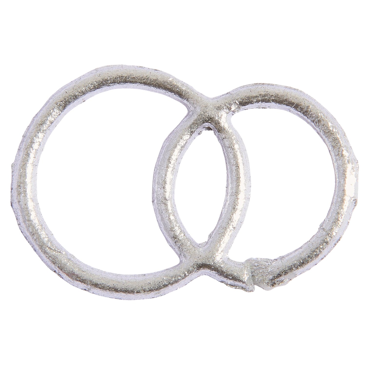 Wachsdekor Ringe Farbe Silber von Rico Design