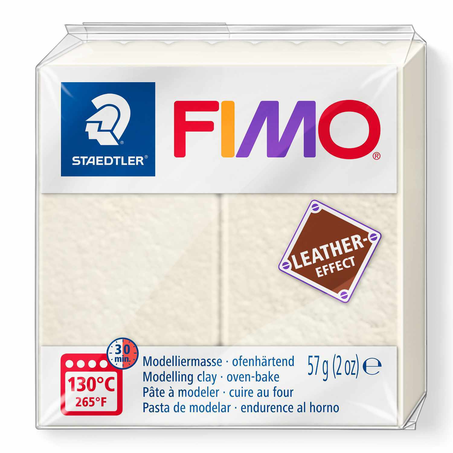 FIMO Leather-Effect 57g Farbe Granit von STAEDTLER