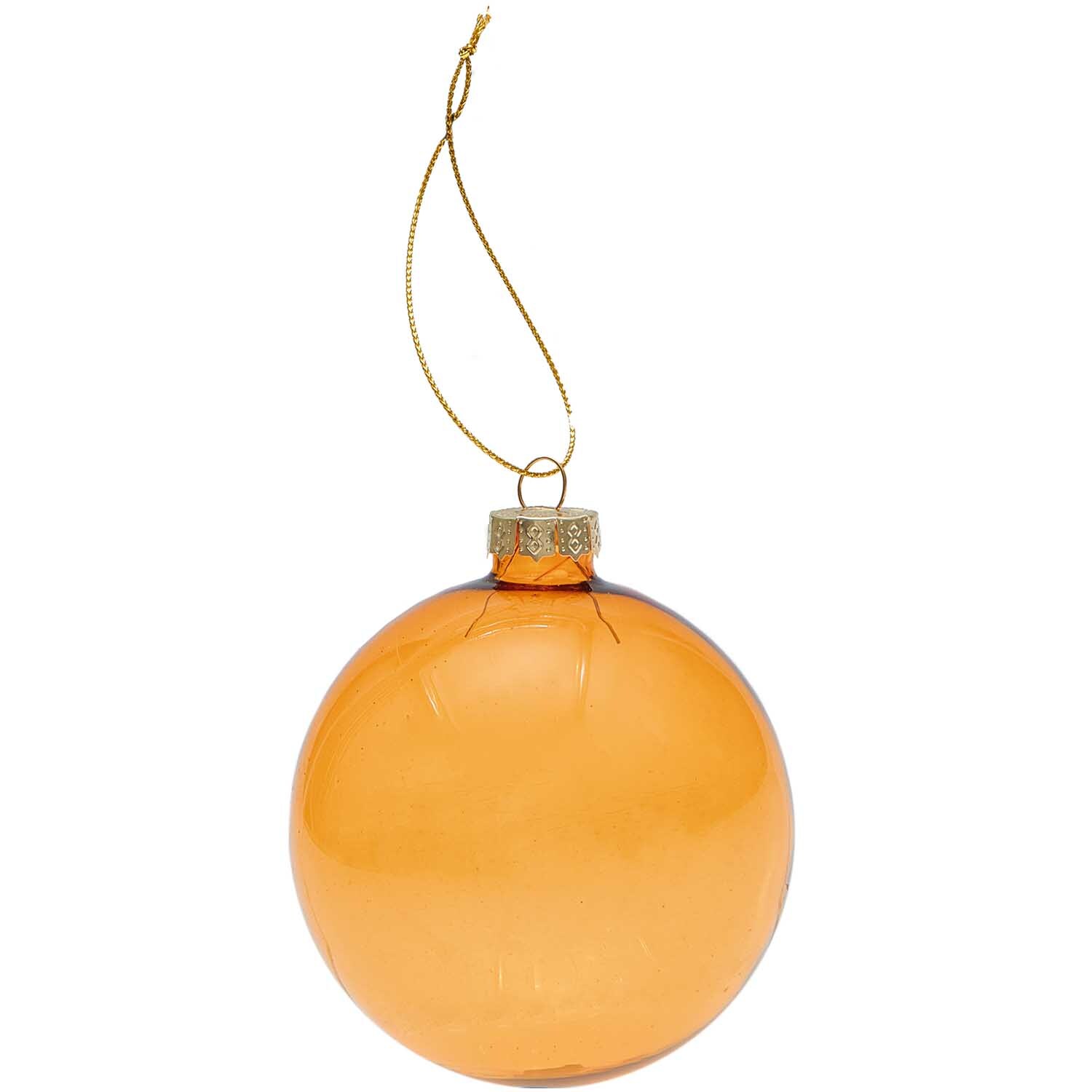 Glaskugel Baumschmuck einfarbig 8cm Glaskugel Baumschmuck einfarbig 8cm