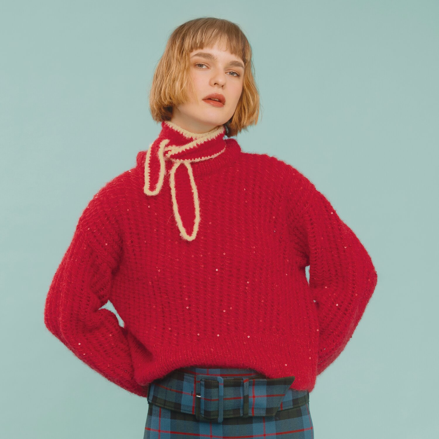 Strickset Pullover Modell 06 aus Made by Me No. 23 von Rico Design
