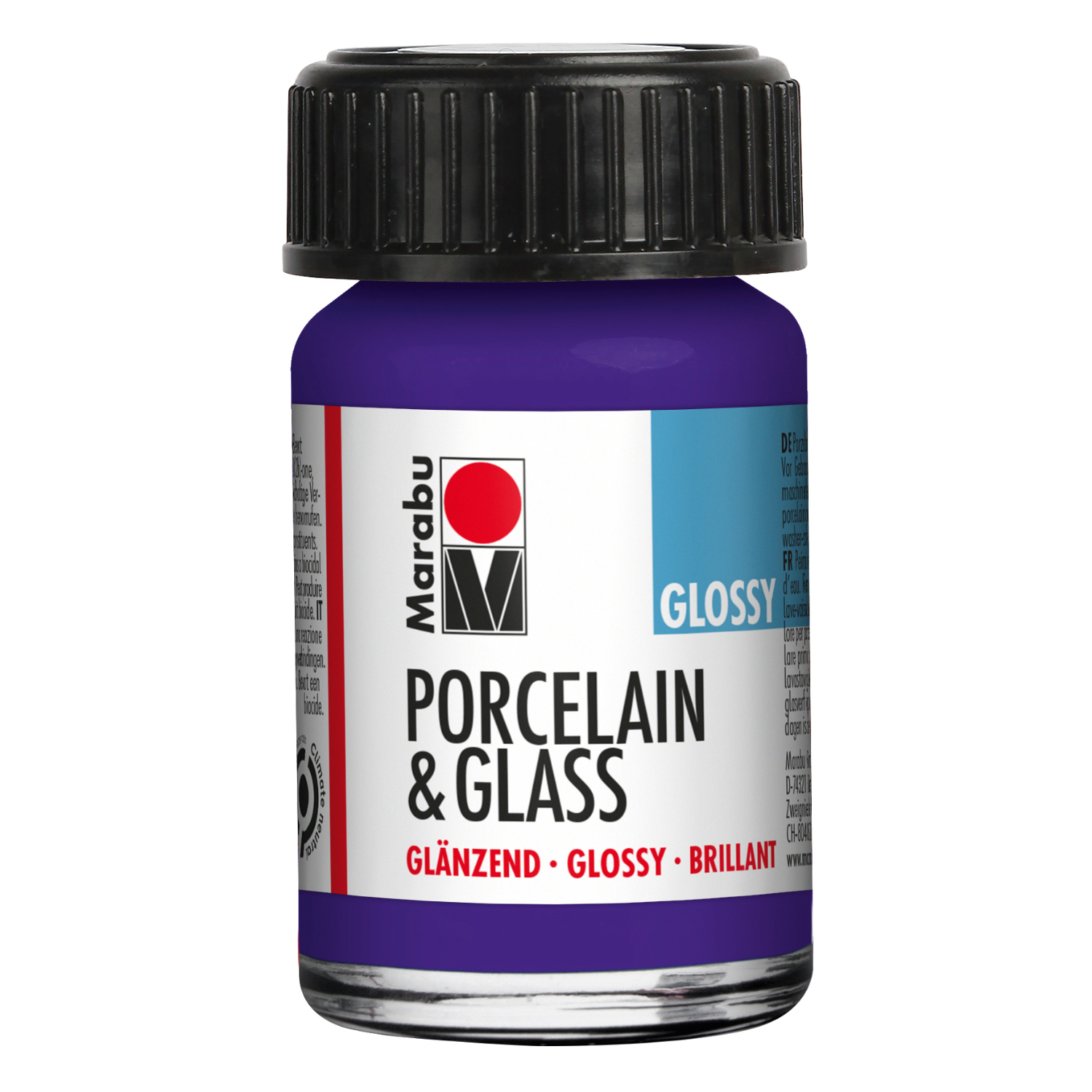 Marabu Porcelain & Glass, "Glossy" - Violett
